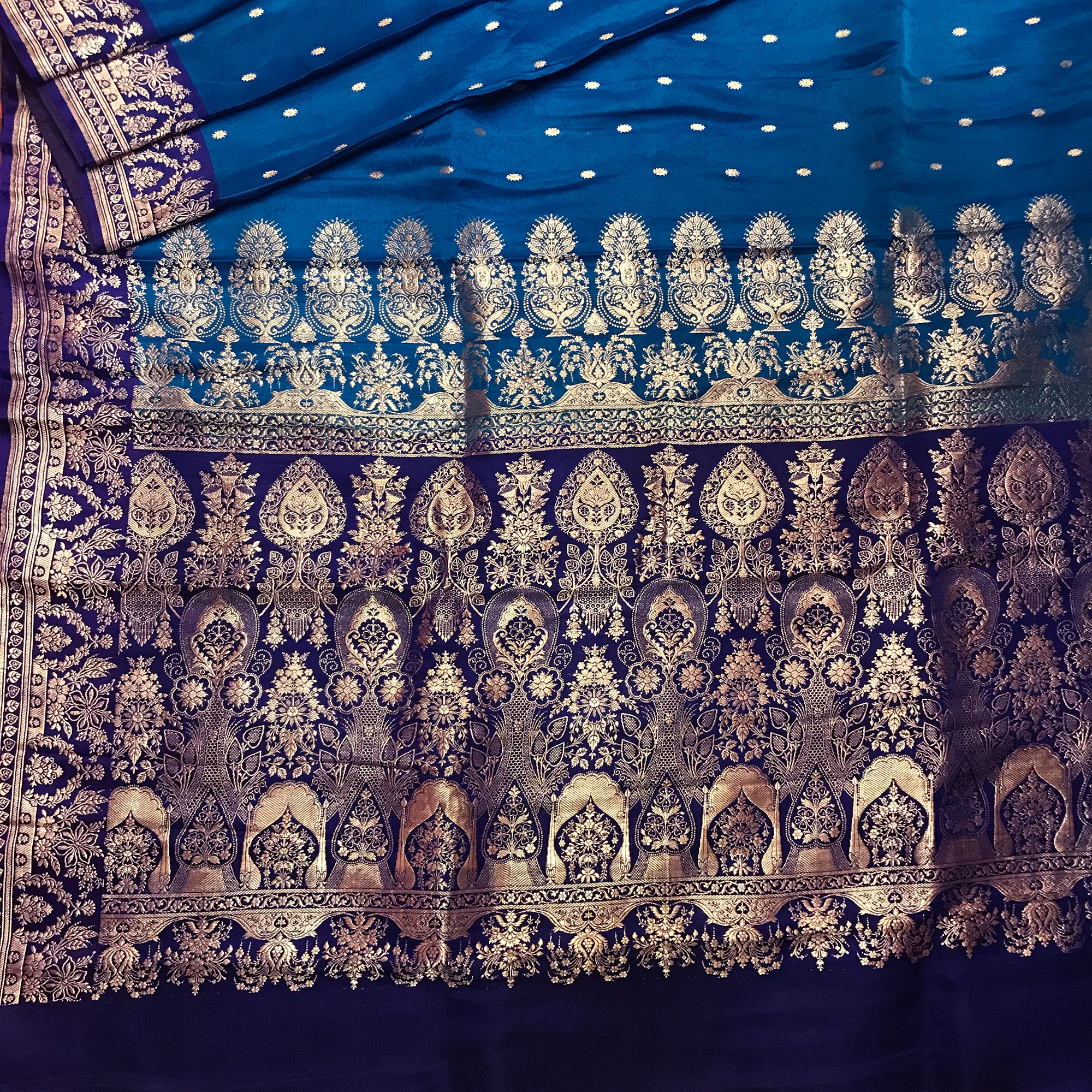 Vintage Banarasi Saree 311 - Vintage India NYC