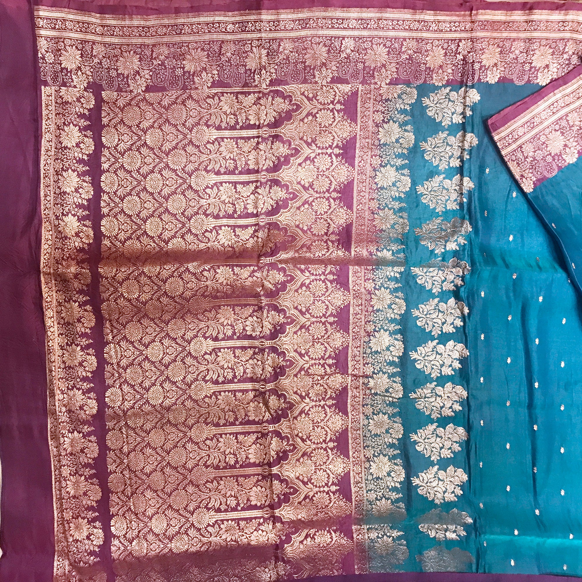 Vintage Banarasi Saree 313 - Vintage India NYC