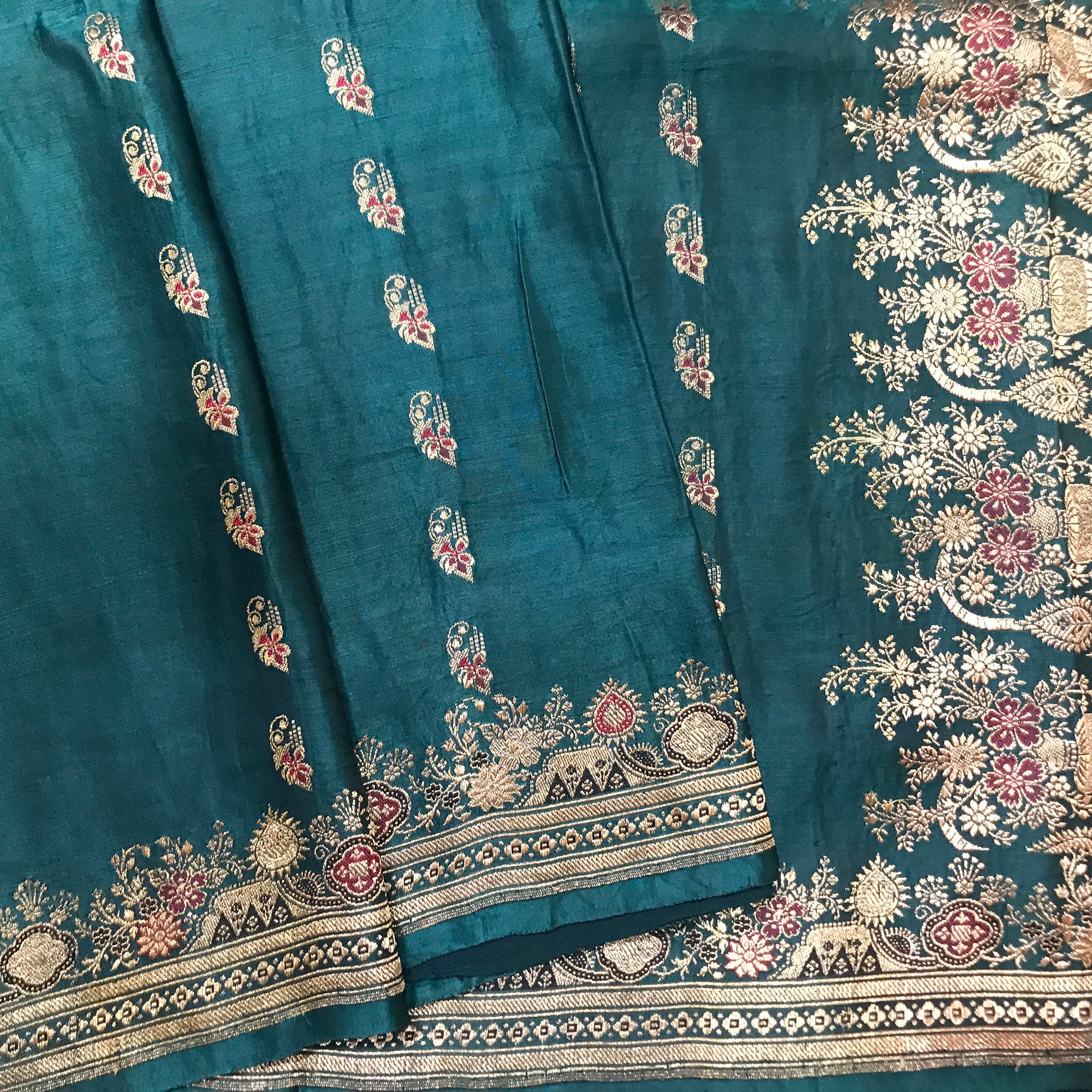 Vintage Banarasi Saree 315 - Vintage India NYC