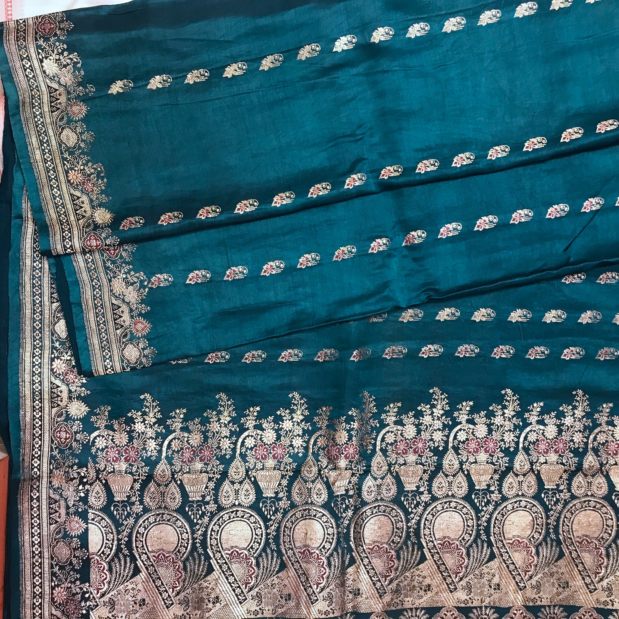 Vintage Banarasi Saree 315 - Vintage India NYC