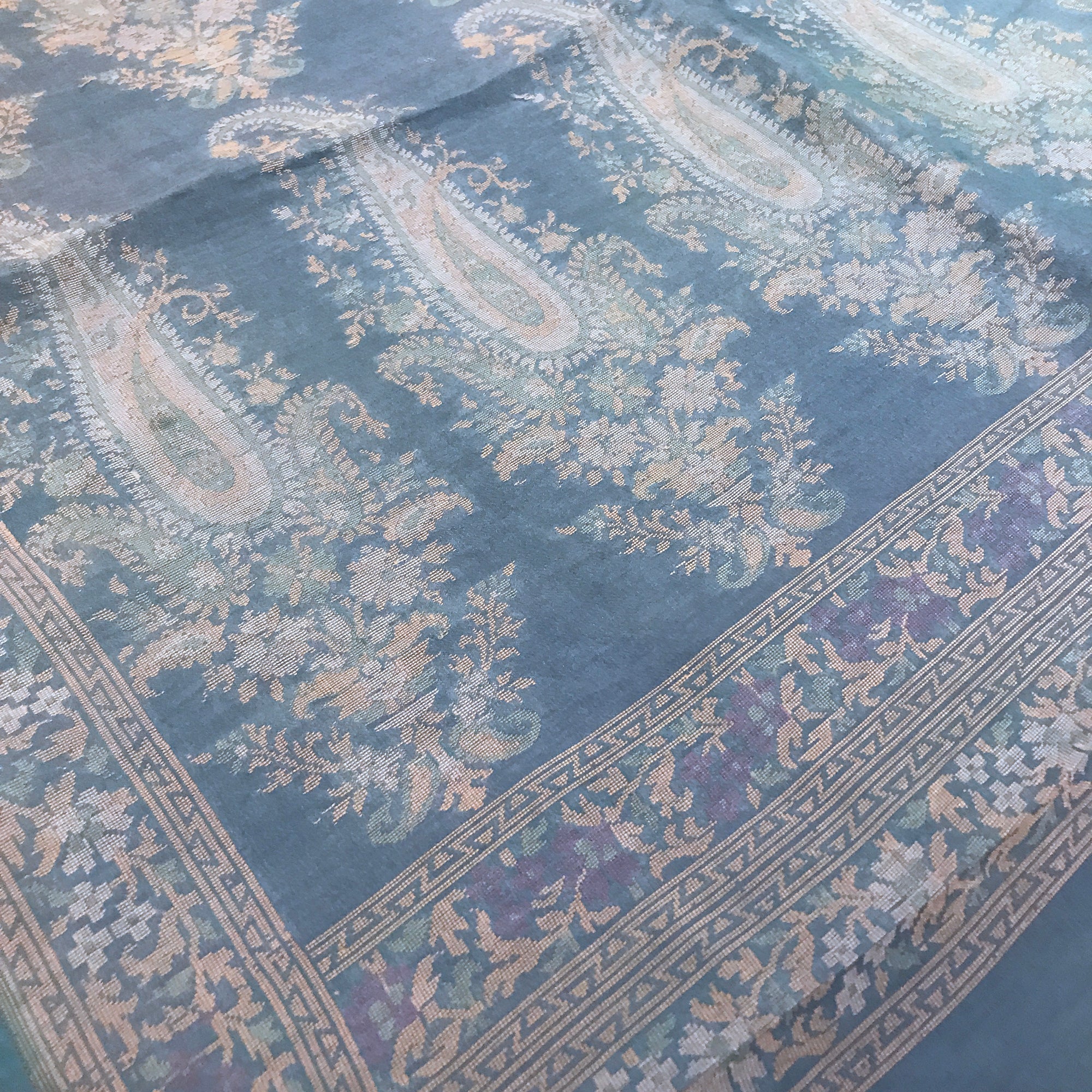 Vintage Tussar Saree 328 - Vintage India NYC