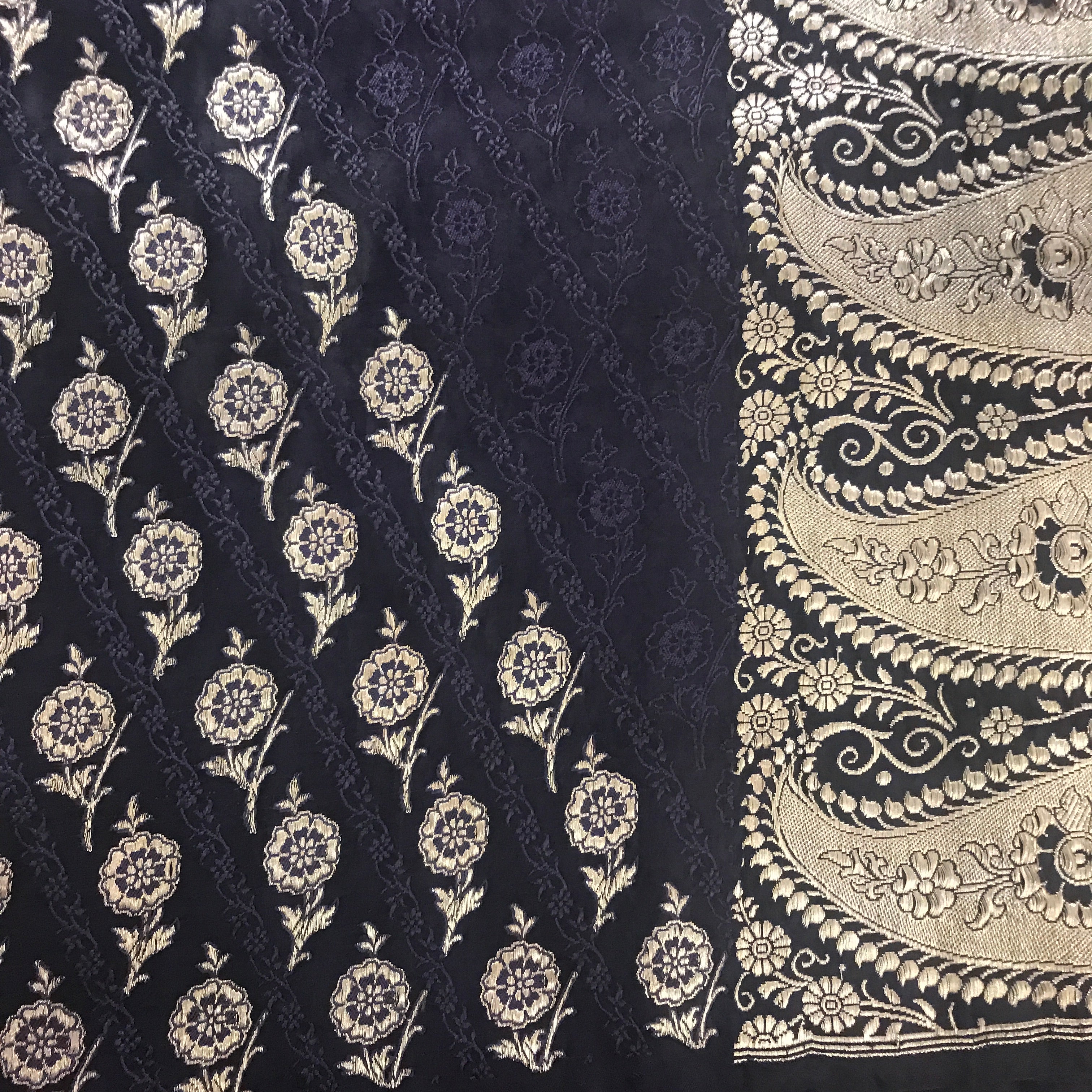 Vintage Banarasi Saree 341 - Vintage India NYC