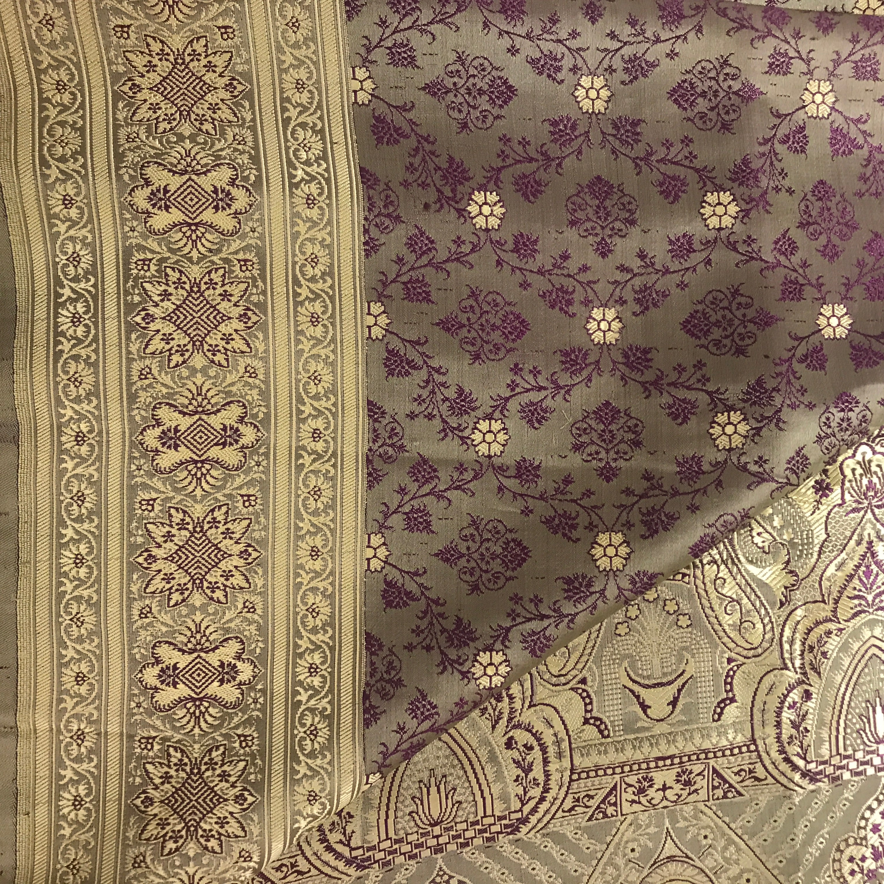 Vintage Banarasi Saree 342 - Vintage India NYC