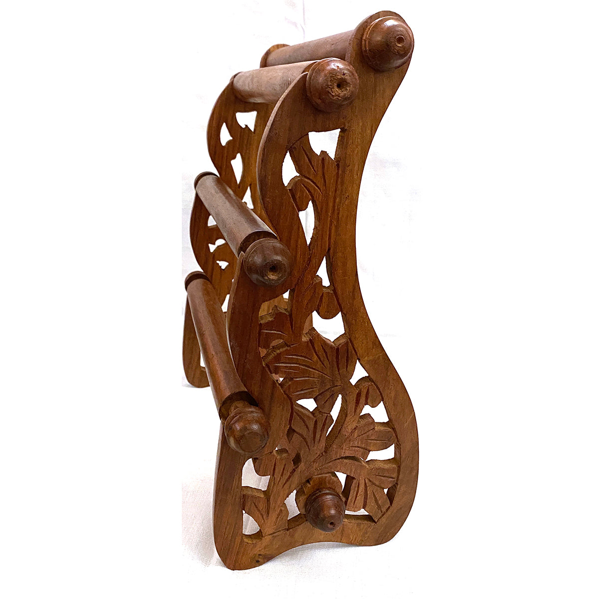 Wooden Bangle Stand - Vintage India NYC
