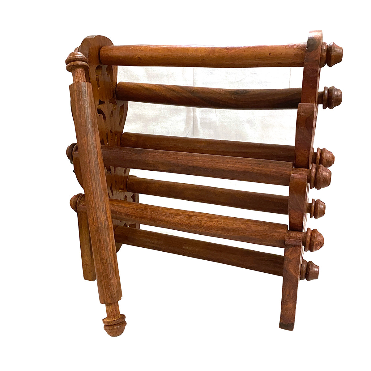 Wooden Bangle Stand - Vintage India NYC