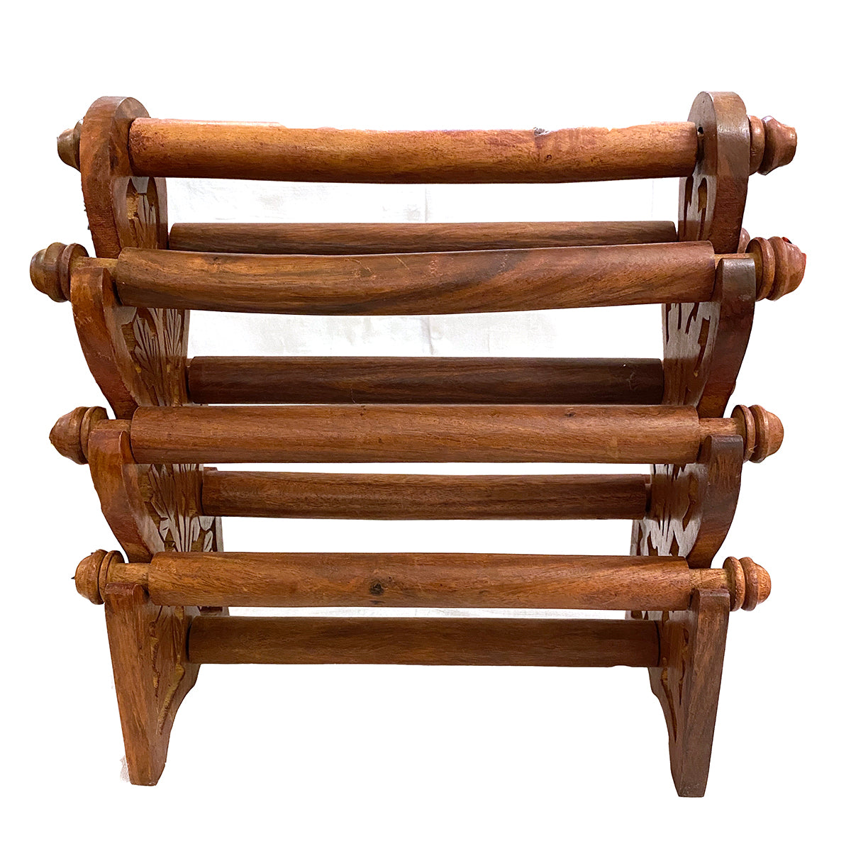 Wooden Bangle Stand - Vintage India NYC