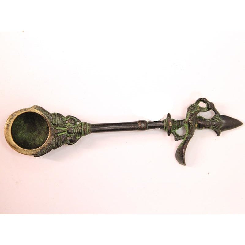 AK PUJA SPOON - Vintage India NYC