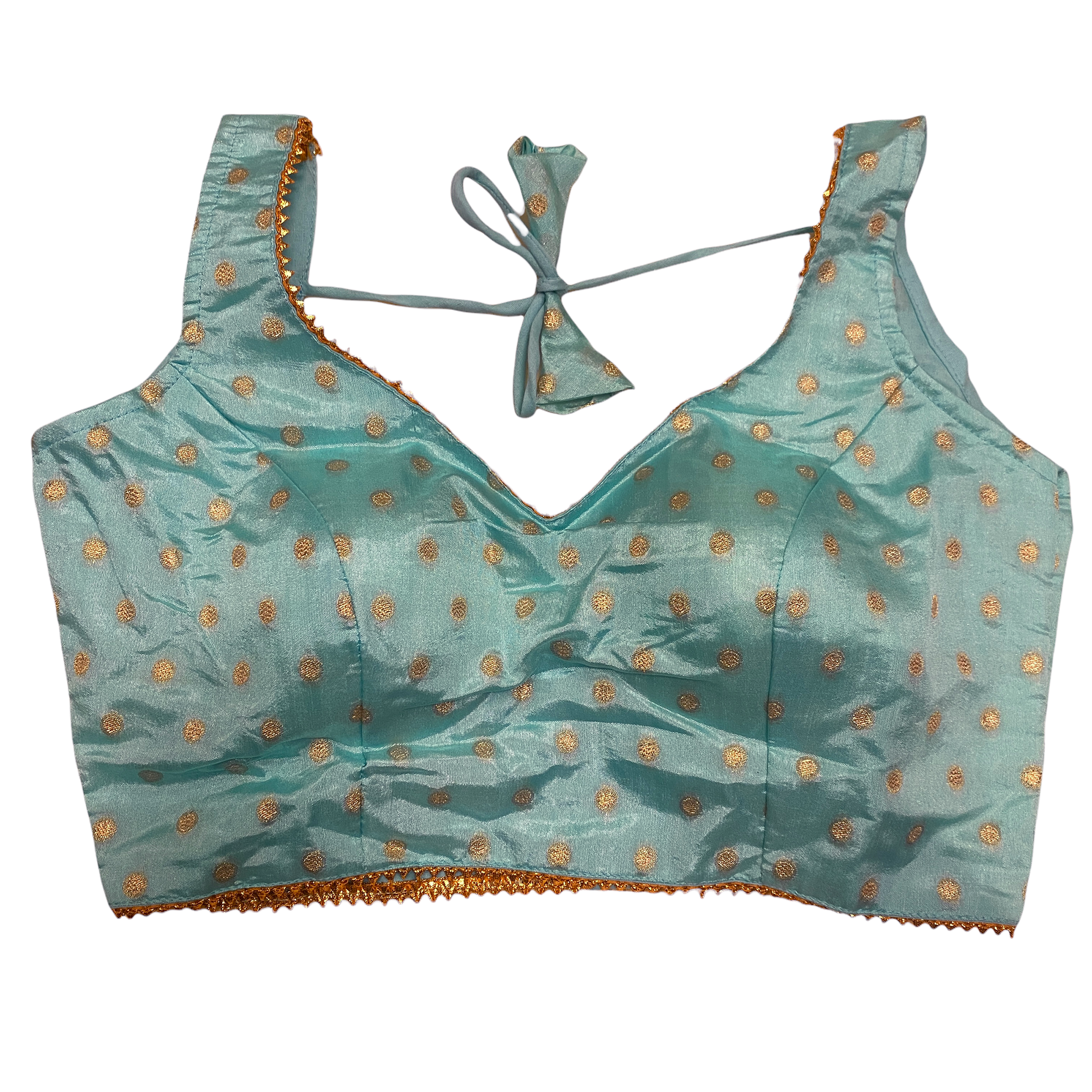 Brocade Saree Blouse-17 Colors - Vintage India NYC