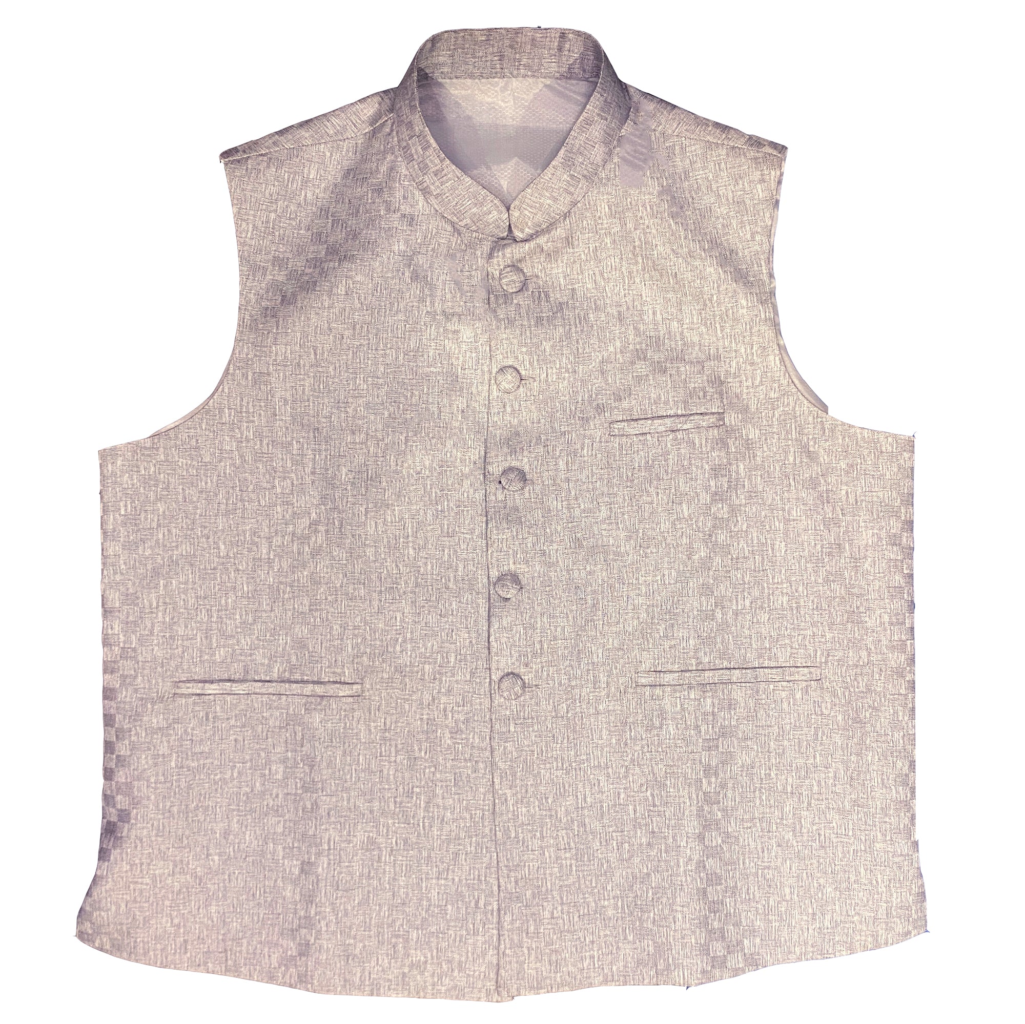 BN Silver Vest-Big & Tall - Vintage India NYC