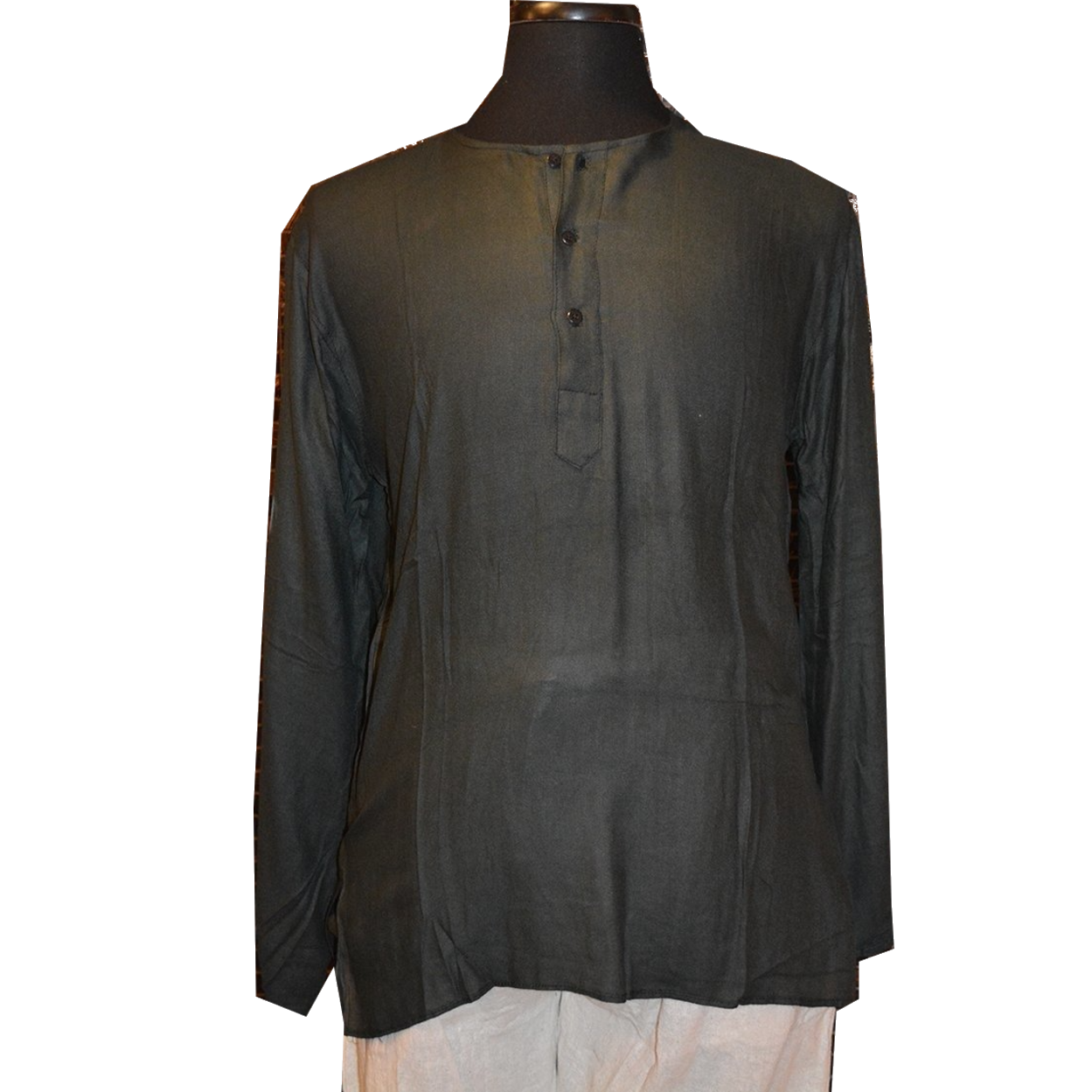 Soft Plain Kurta - Vintage India NYC
