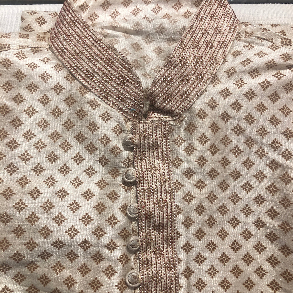 DK Brocade Kurtas- 3 Colors Men Kurta - Vintage India NYC
