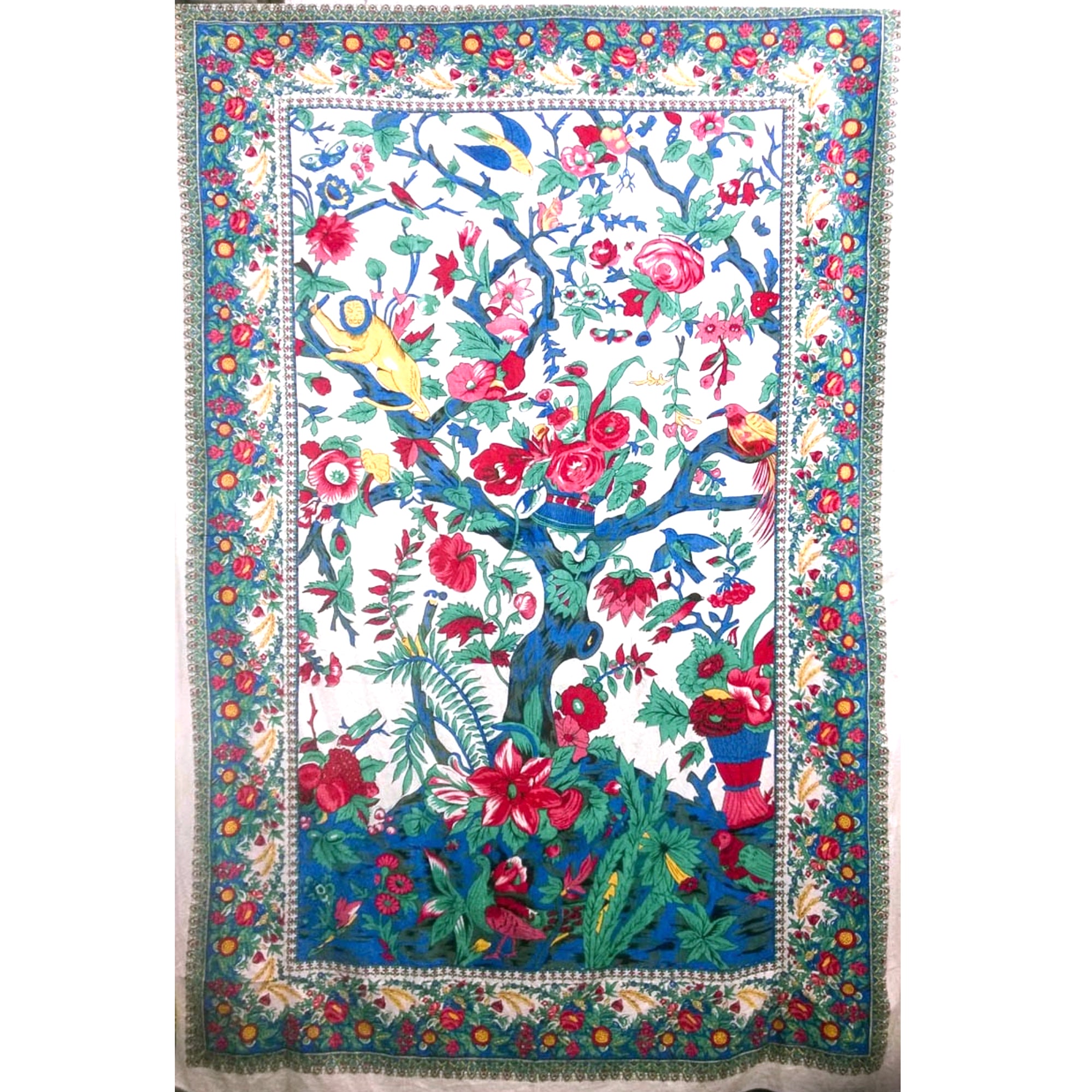 LH Tree of Life Bedcovers/Tablecloth 2 - Vintage India NYC