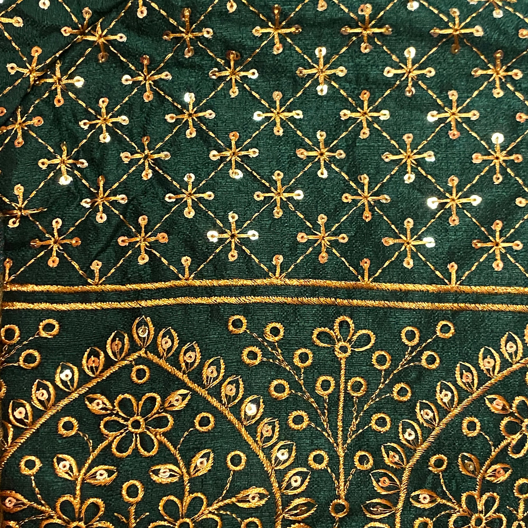 Full Embroidered Saree Blouse-8 Colors - Vintage India NYC