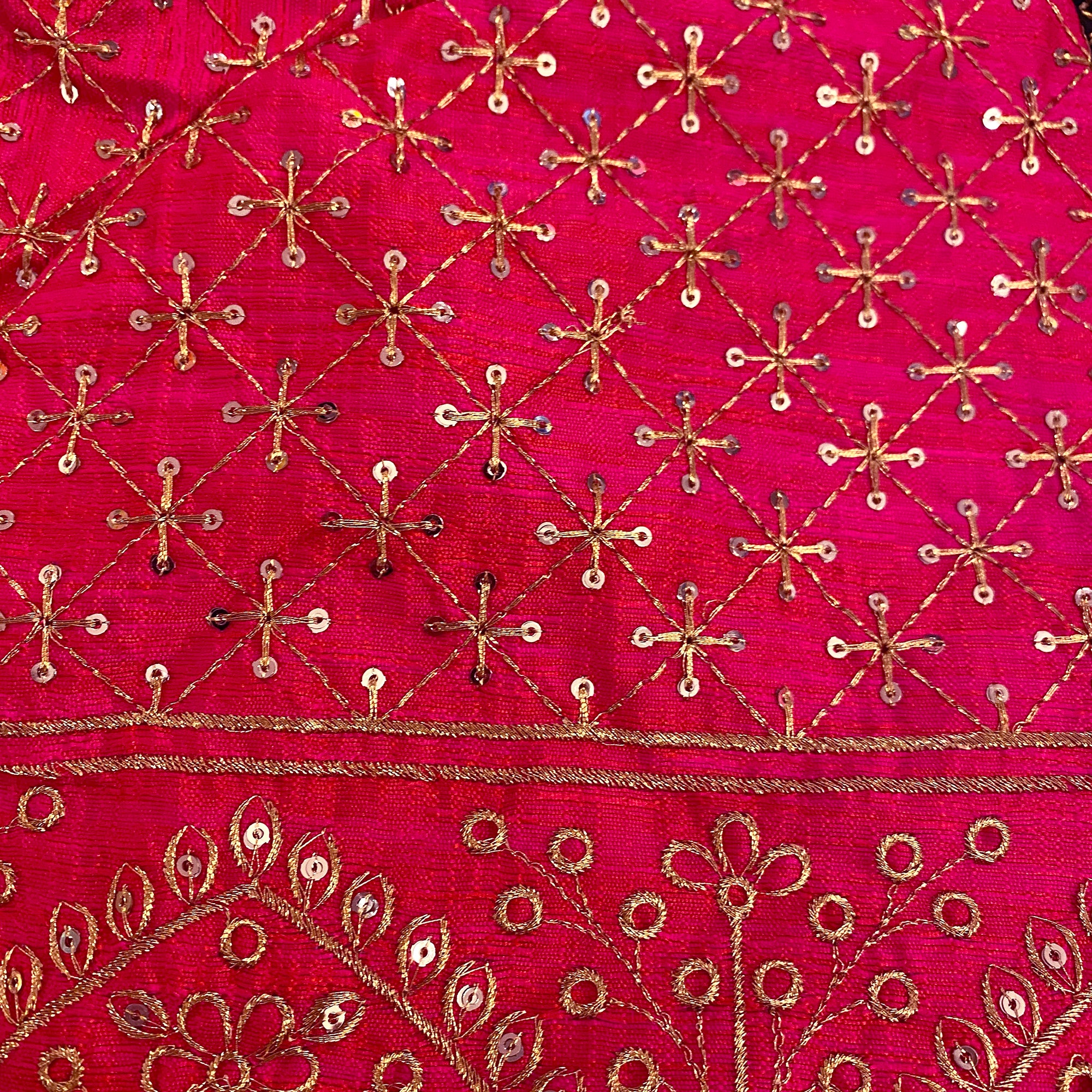 Full Embroidered Saree Blouse-8 Colors - Vintage India NYC