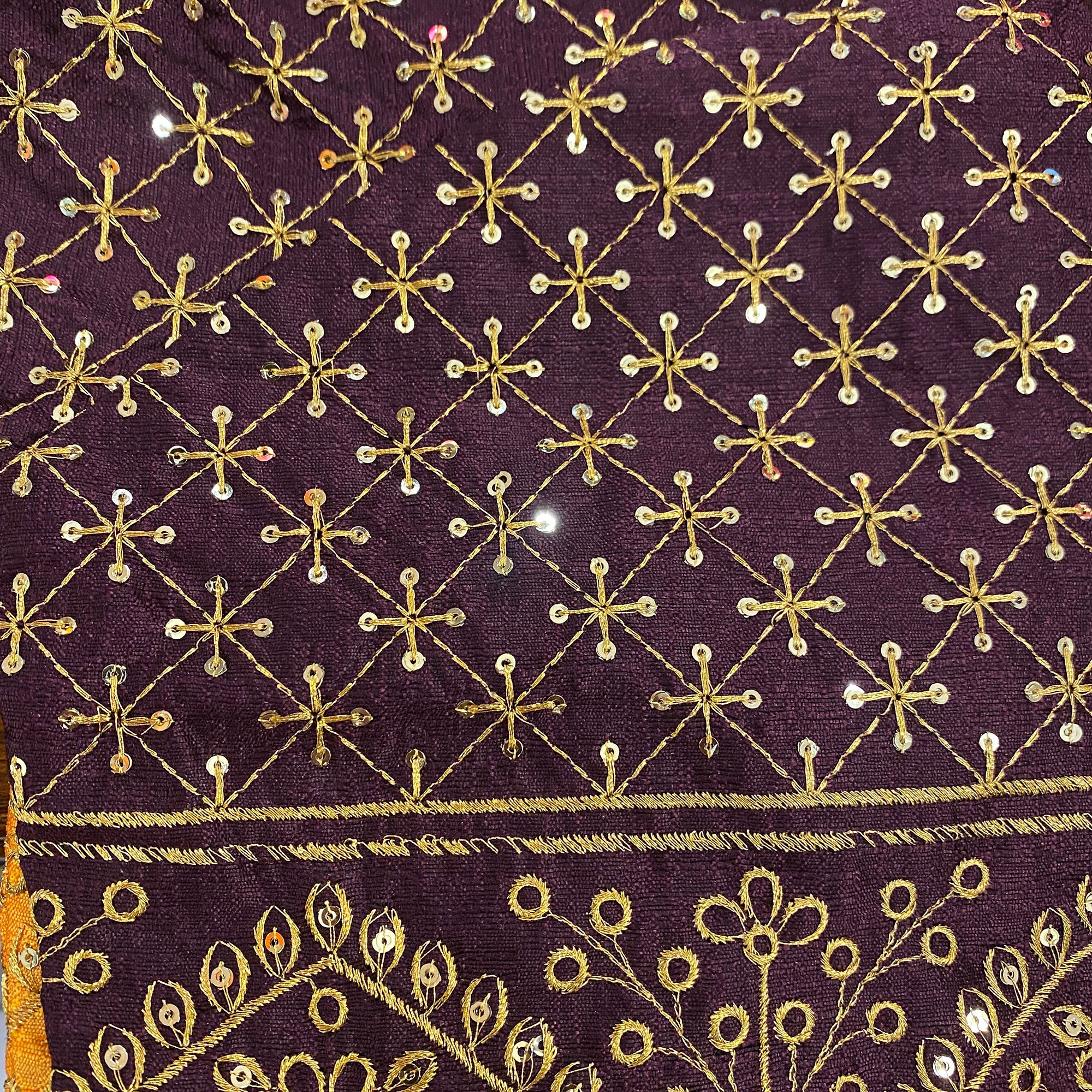 Full Embroidered Saree Blouse-8 Colors - Vintage India NYC