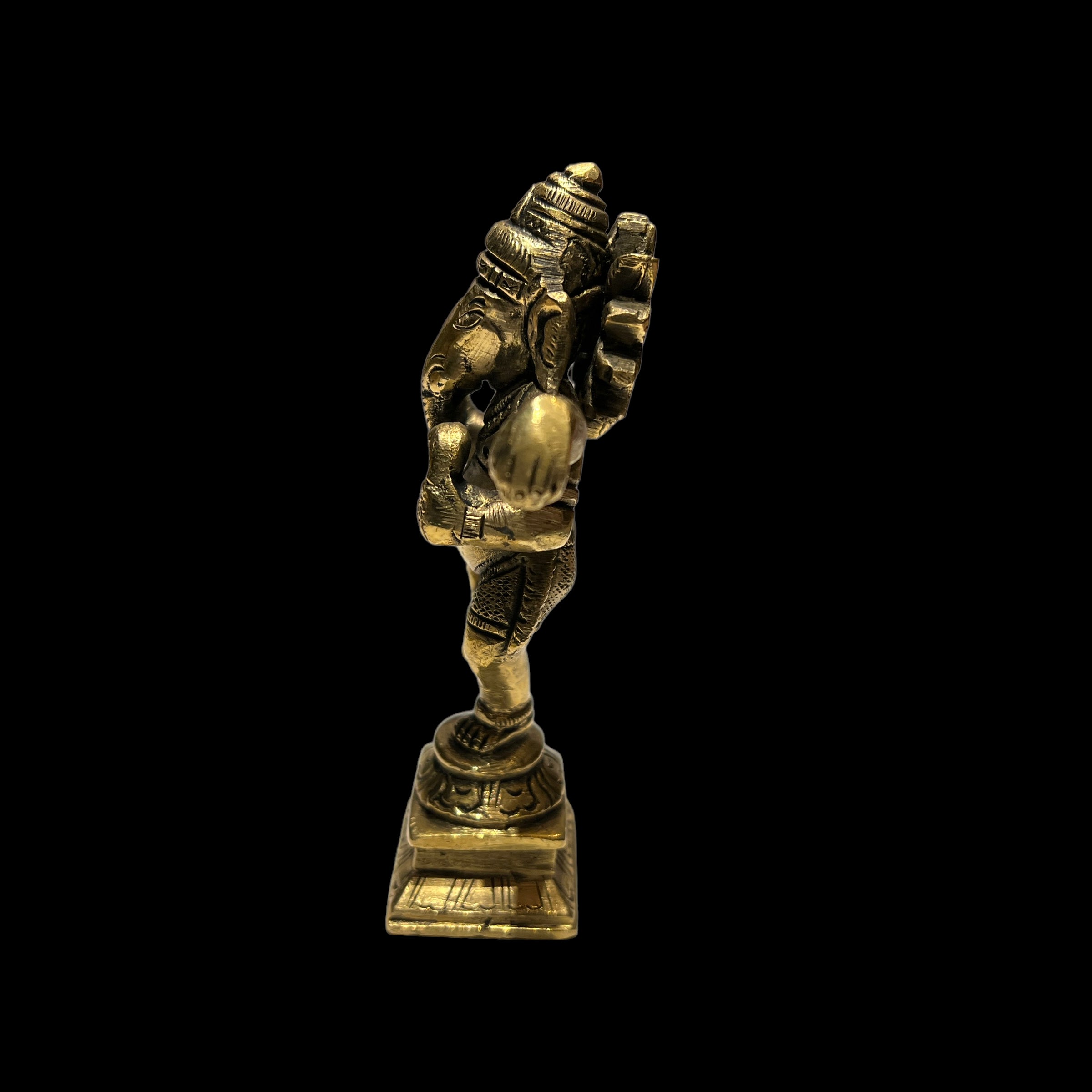GM 298 Dancing Ganesh Statue - Vintage India NYC