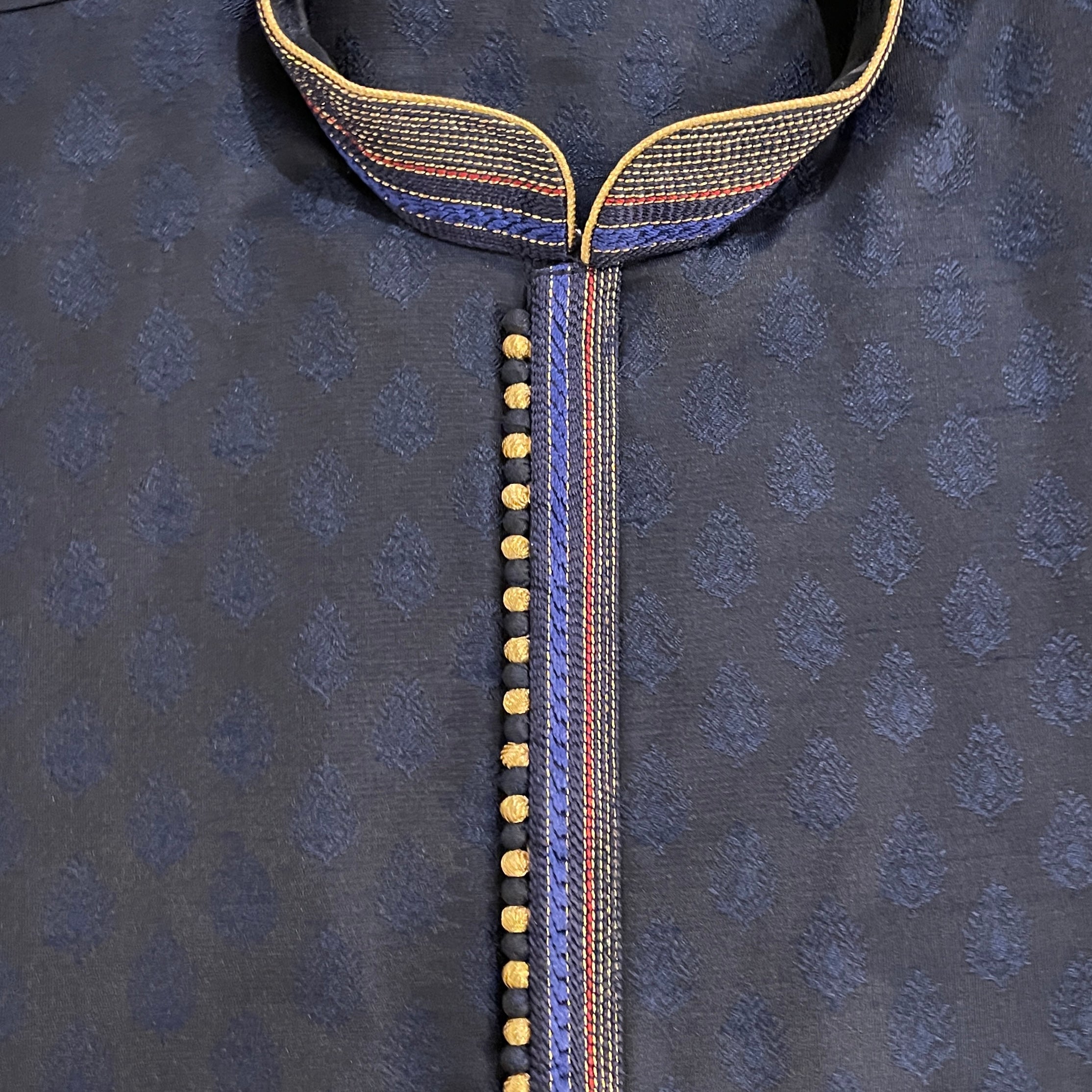 Mughal Tree Brocade Kurta-3 Colors - Vintage India NYC