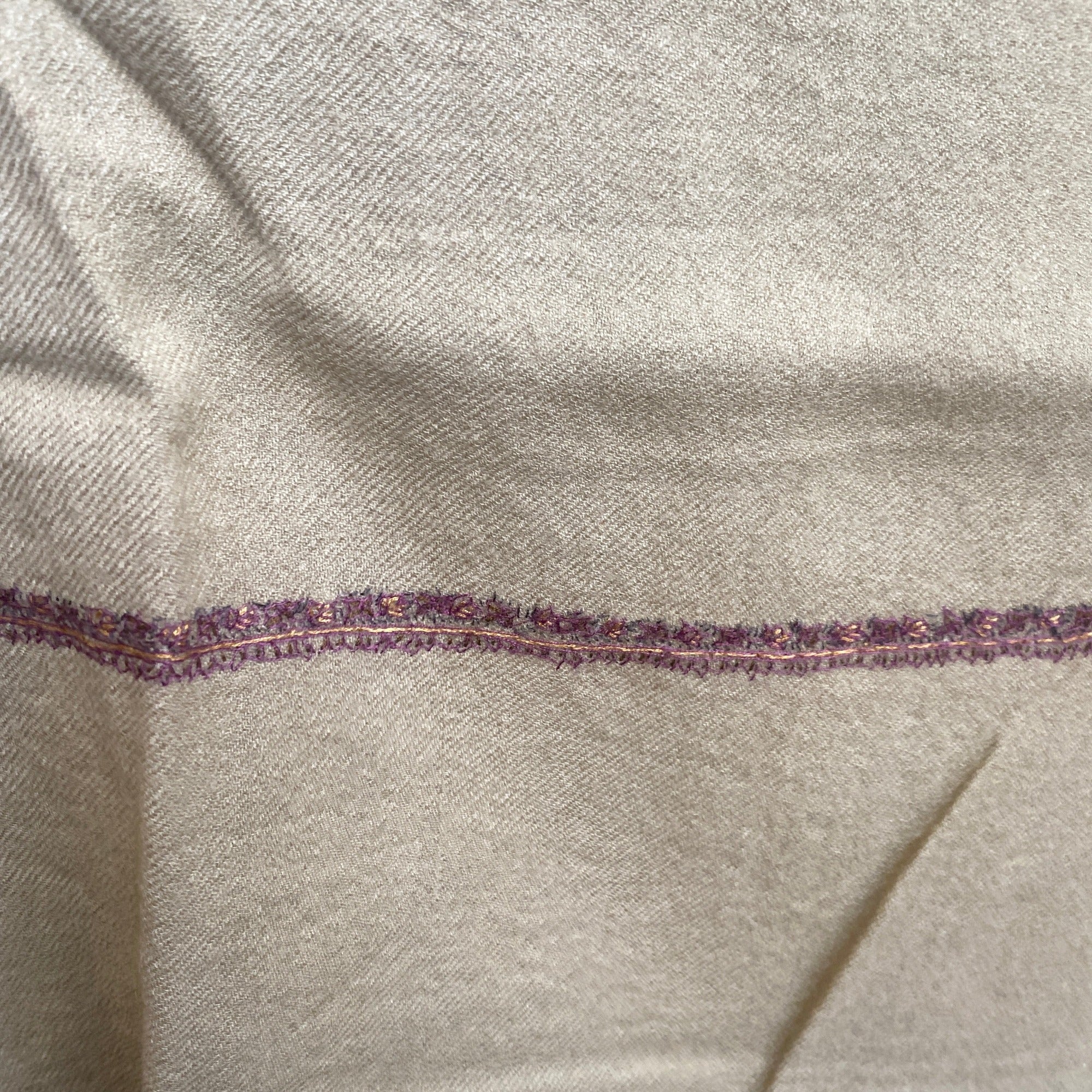 Vintage Wool Shawl-518 - Vintage India NYC