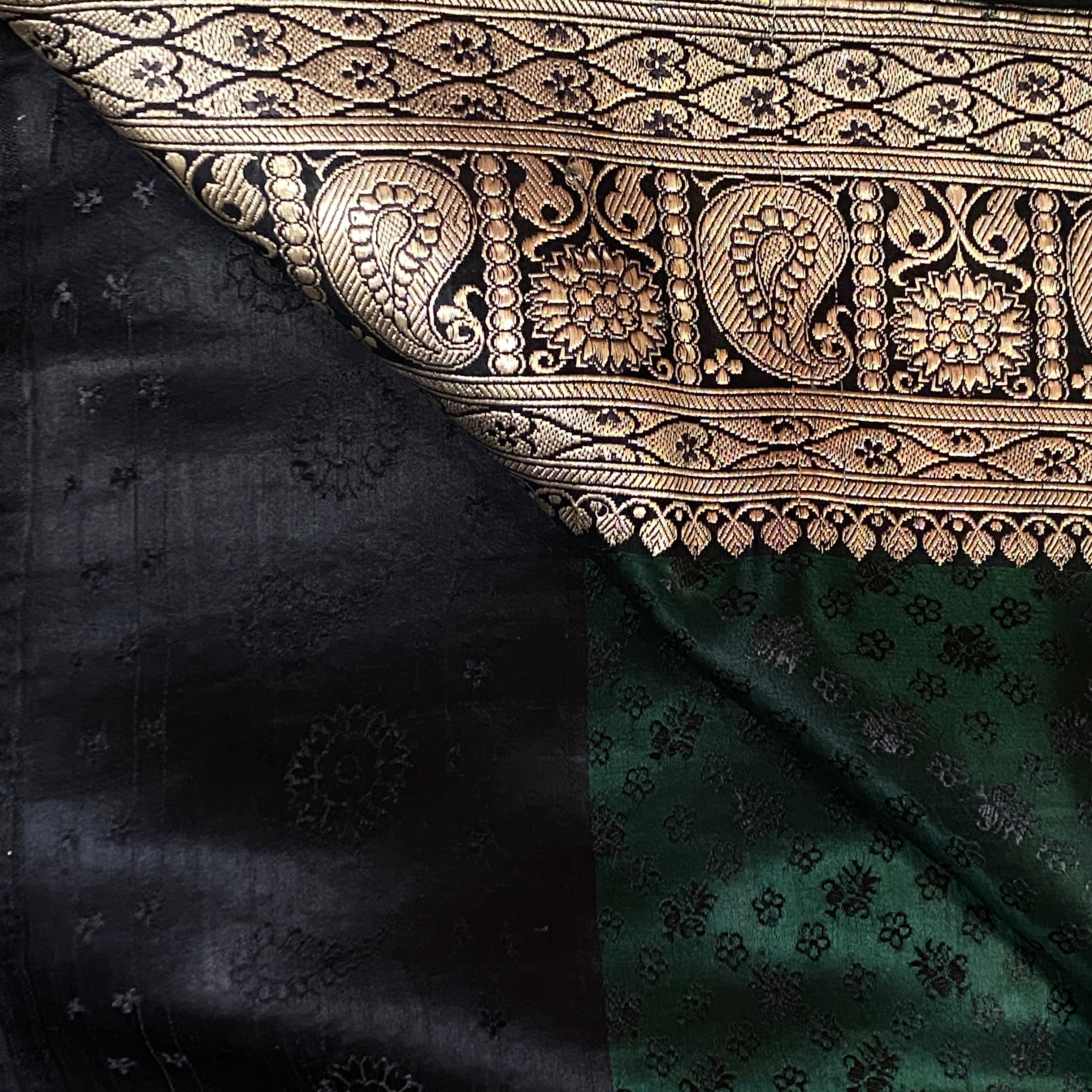 Vintage Banarasi Saree 610 - Vintage India NYC