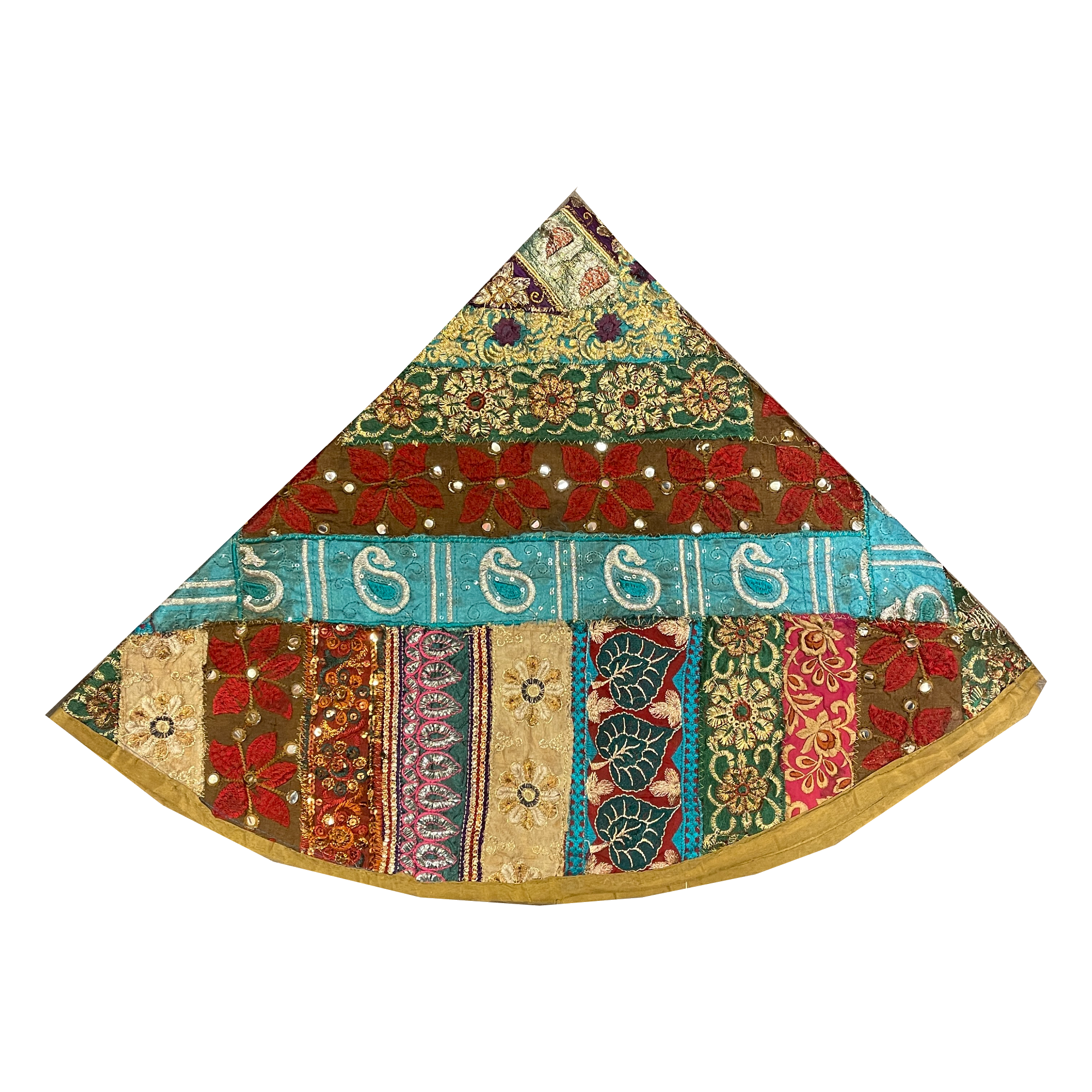 Round Wall Hanging/Table Decor 8499 - Vintage India NYC