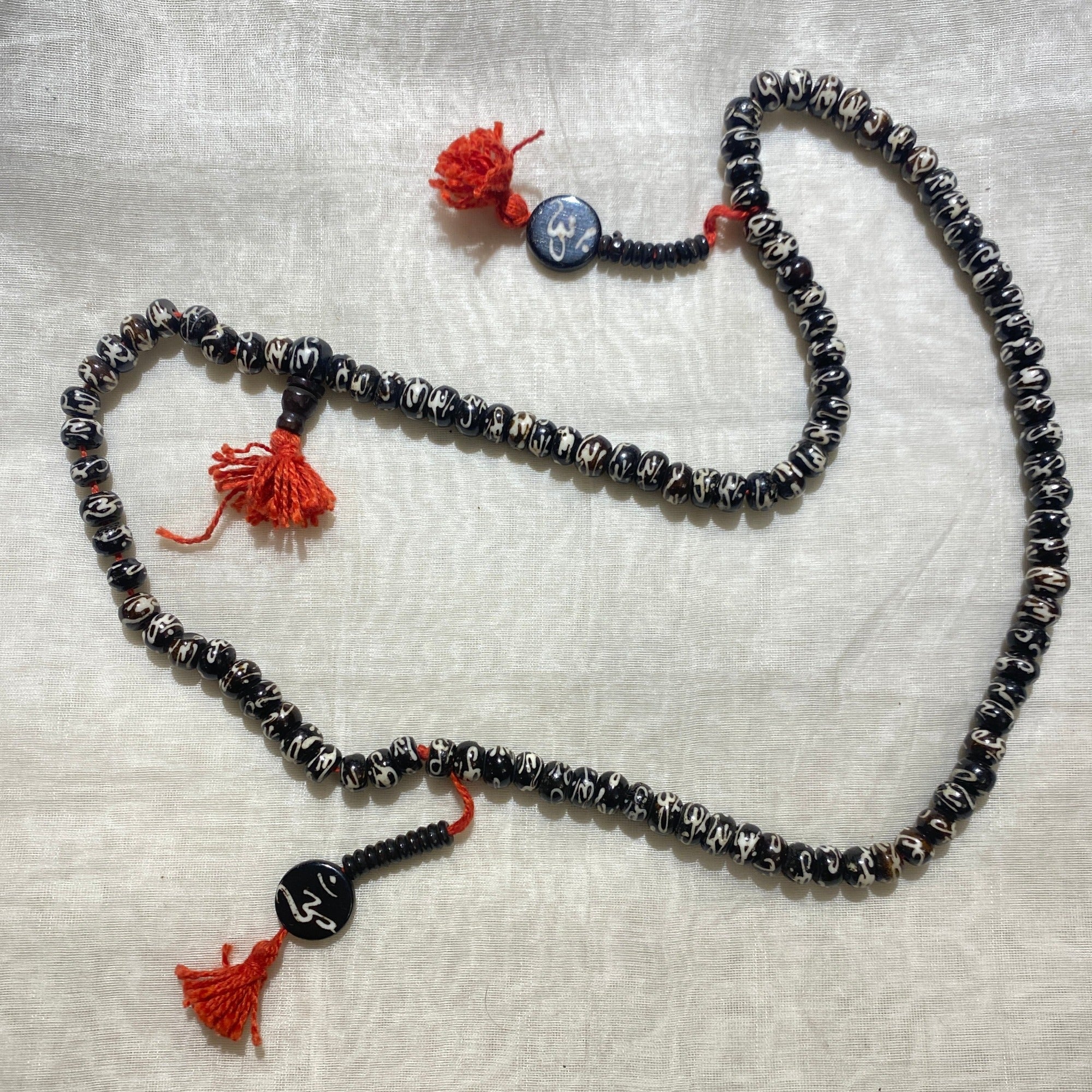 OM Mala Necklace - Vintage India NYC