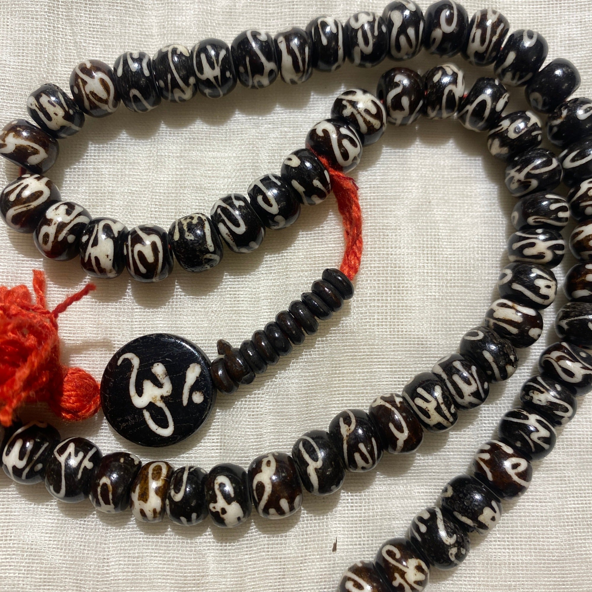 OM Mala Necklace - Vintage India NYC