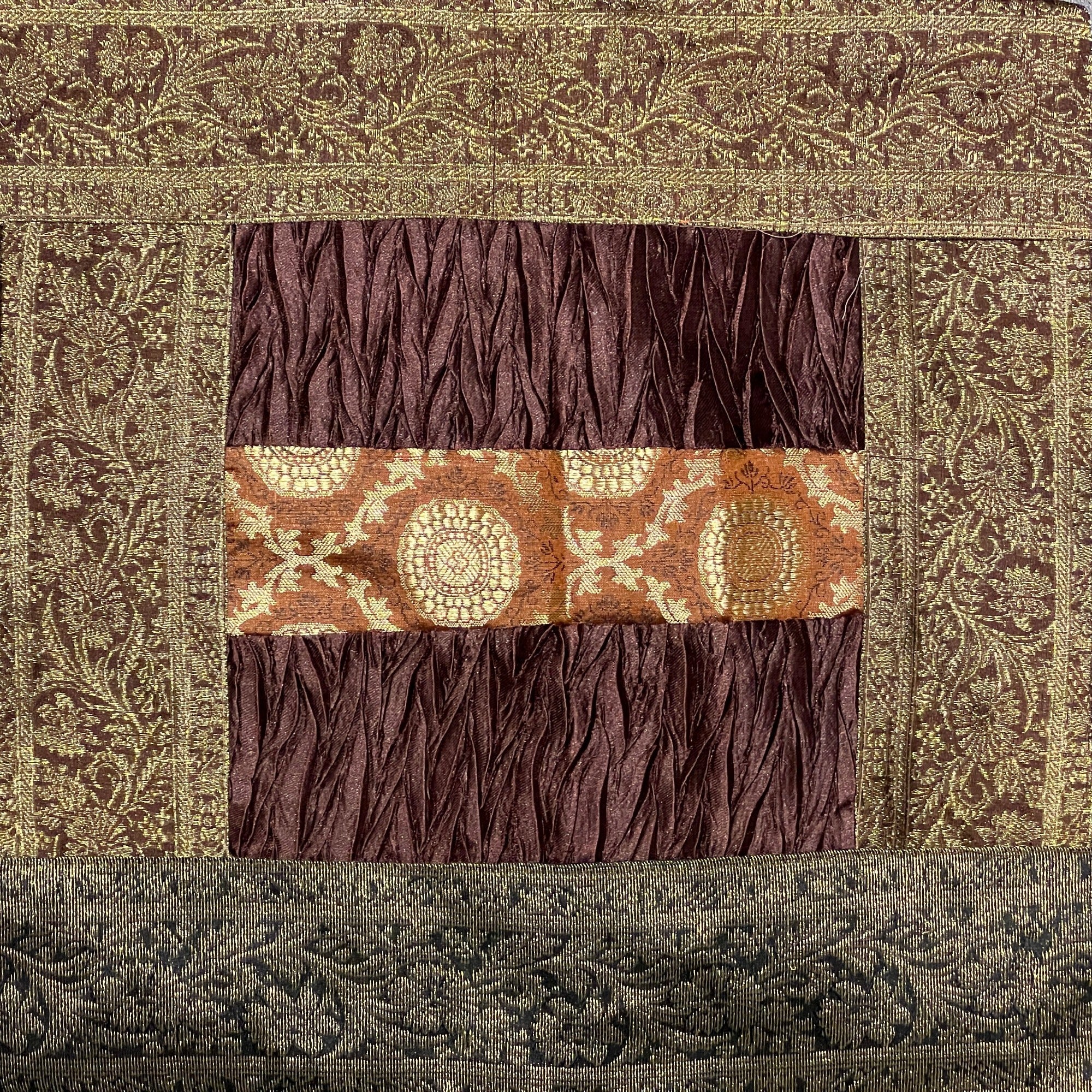 Silk Pillow Covers-Warm Tones- Many Styles - Vintage India NYC