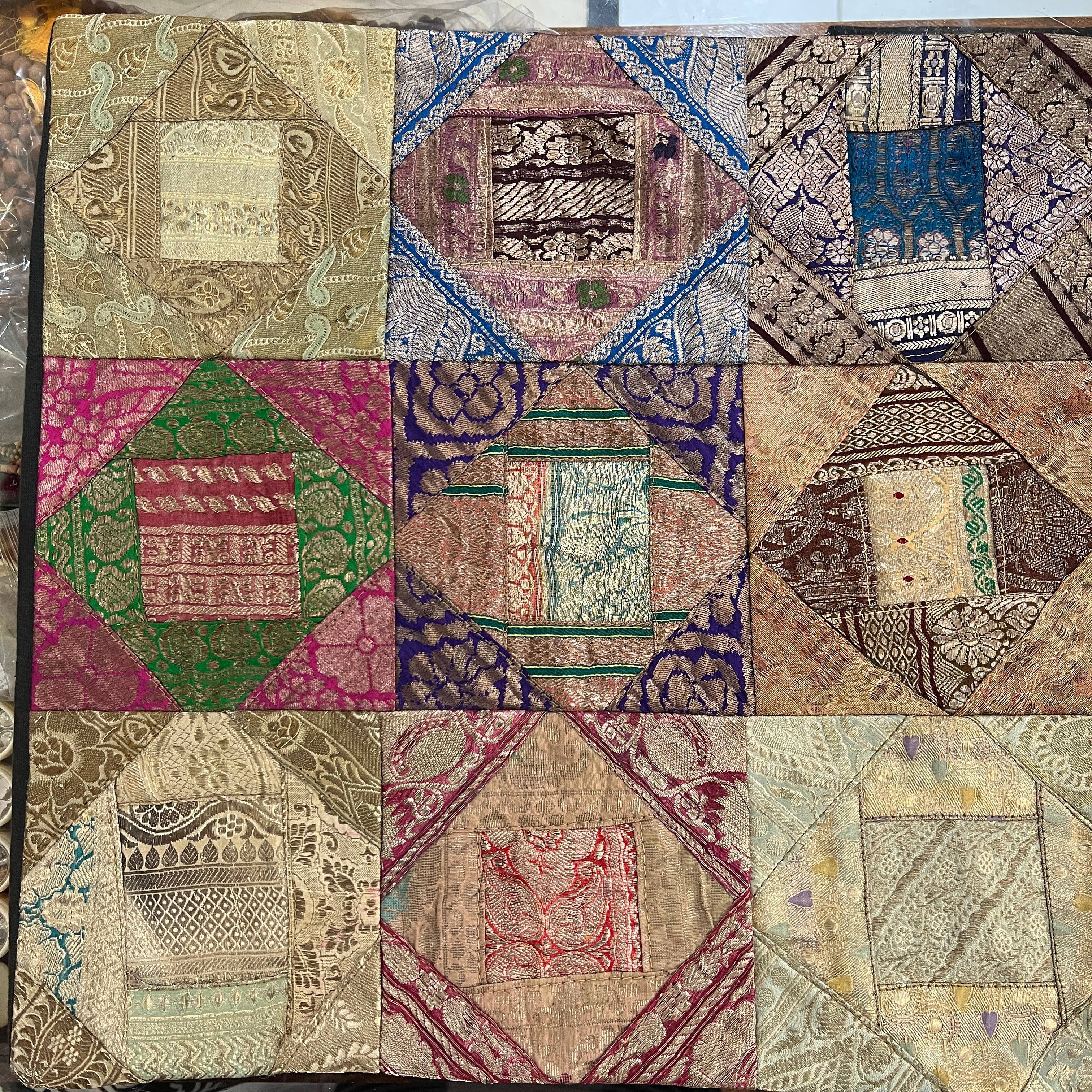 JM Cotton Blockprint Pillow Covers-7 Prints - Vintage India NYC