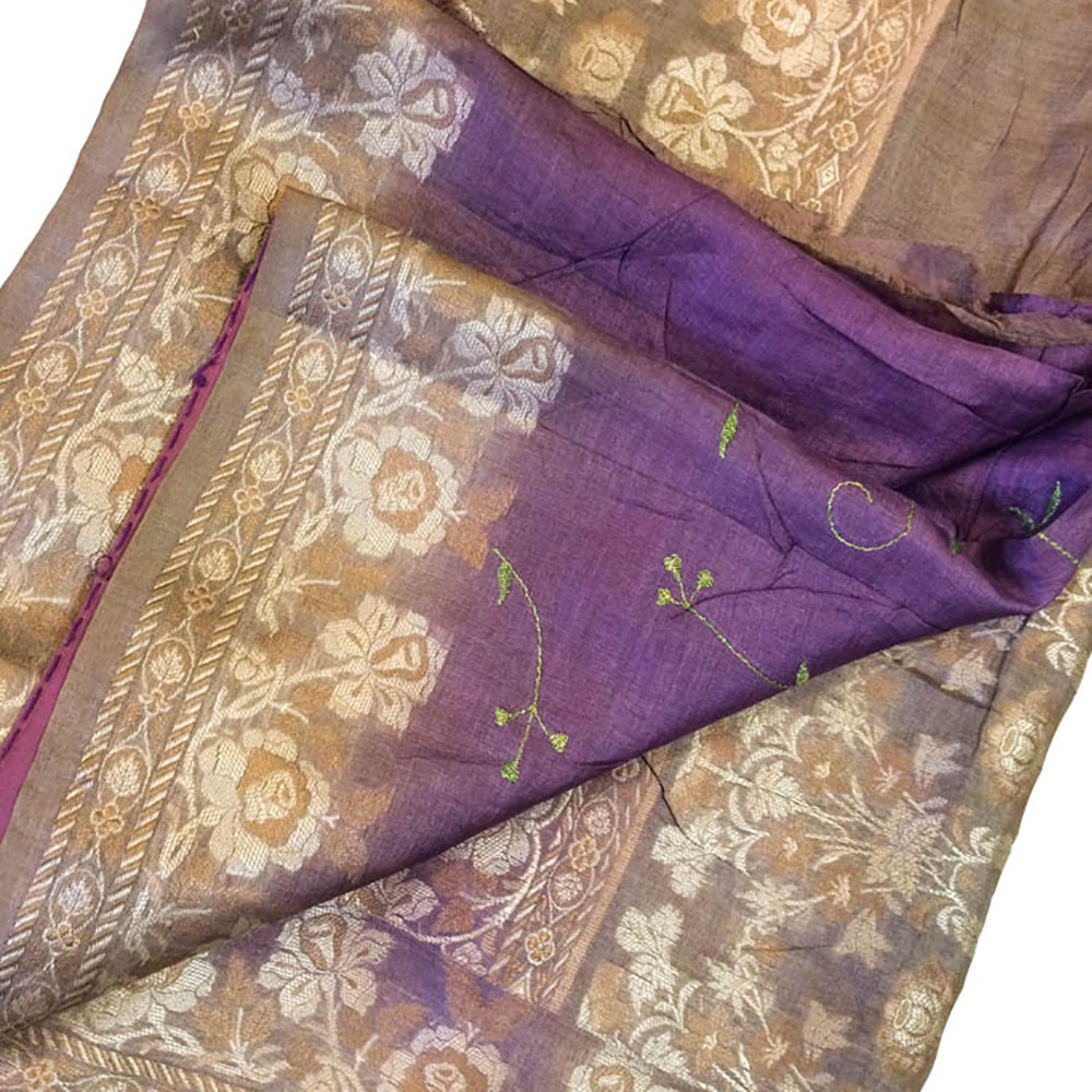 Silk Saree 1145 - Vintage India NYC