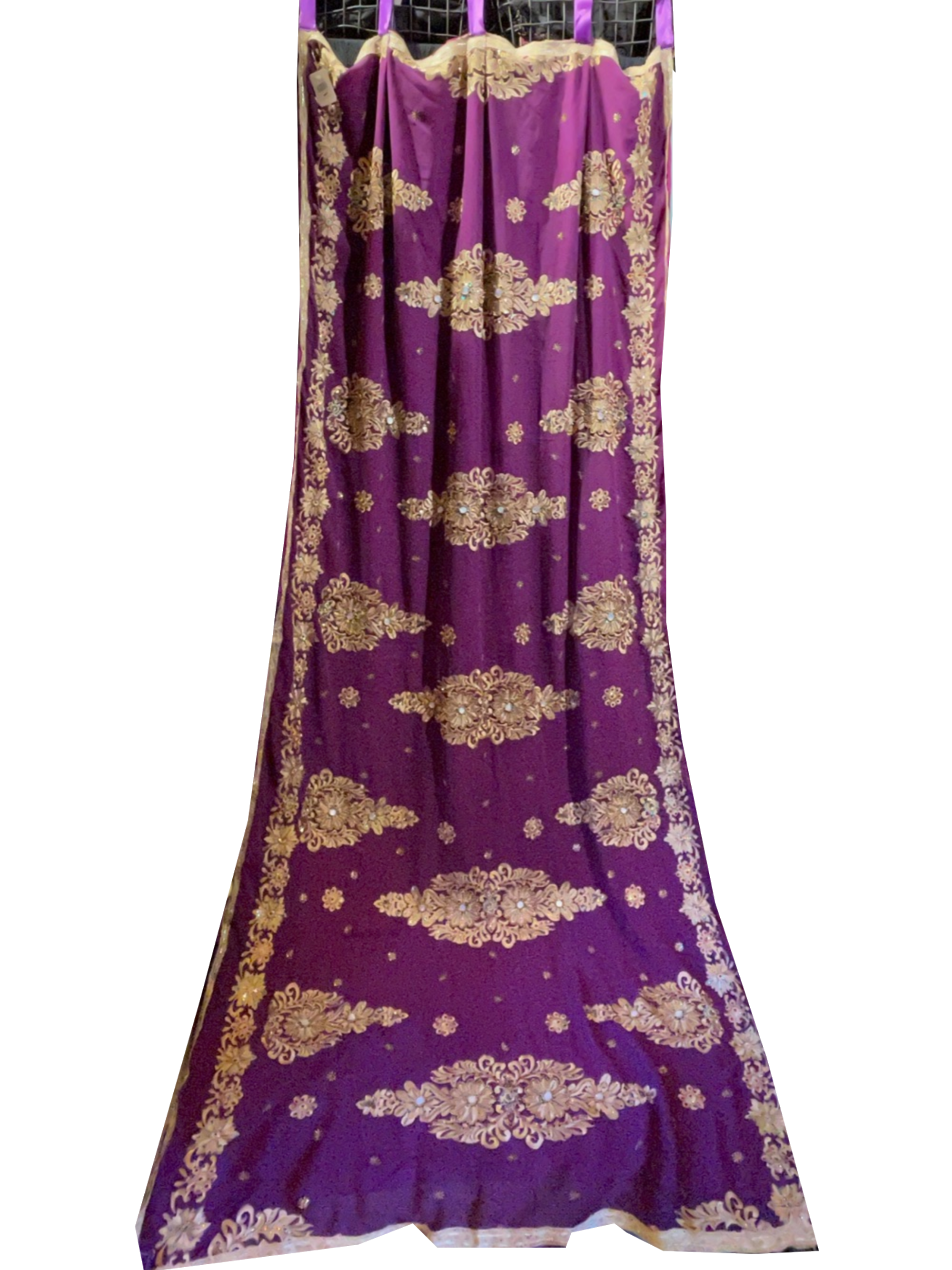 Single Curtains - Purples - Vintage India NYC