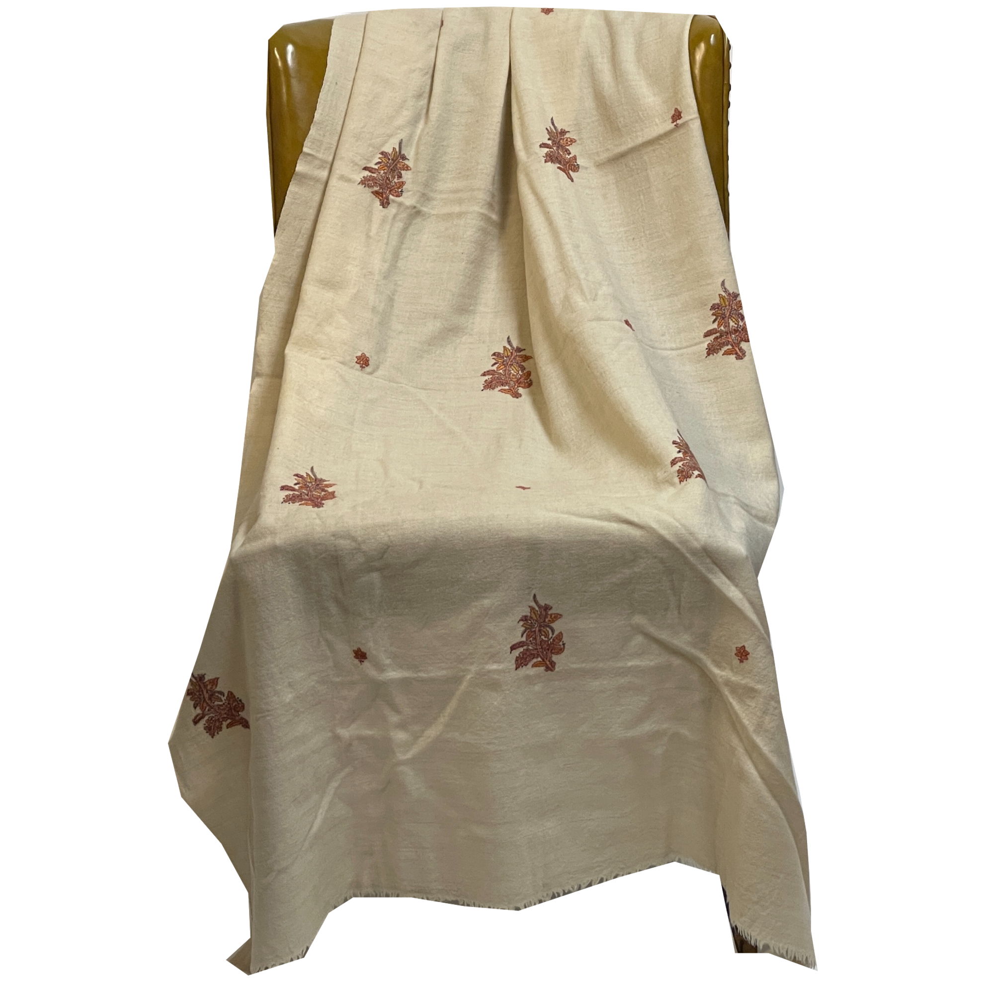 Vintage Handmade Kashmiri Shawls - 2 Styles - Vintage India NYC