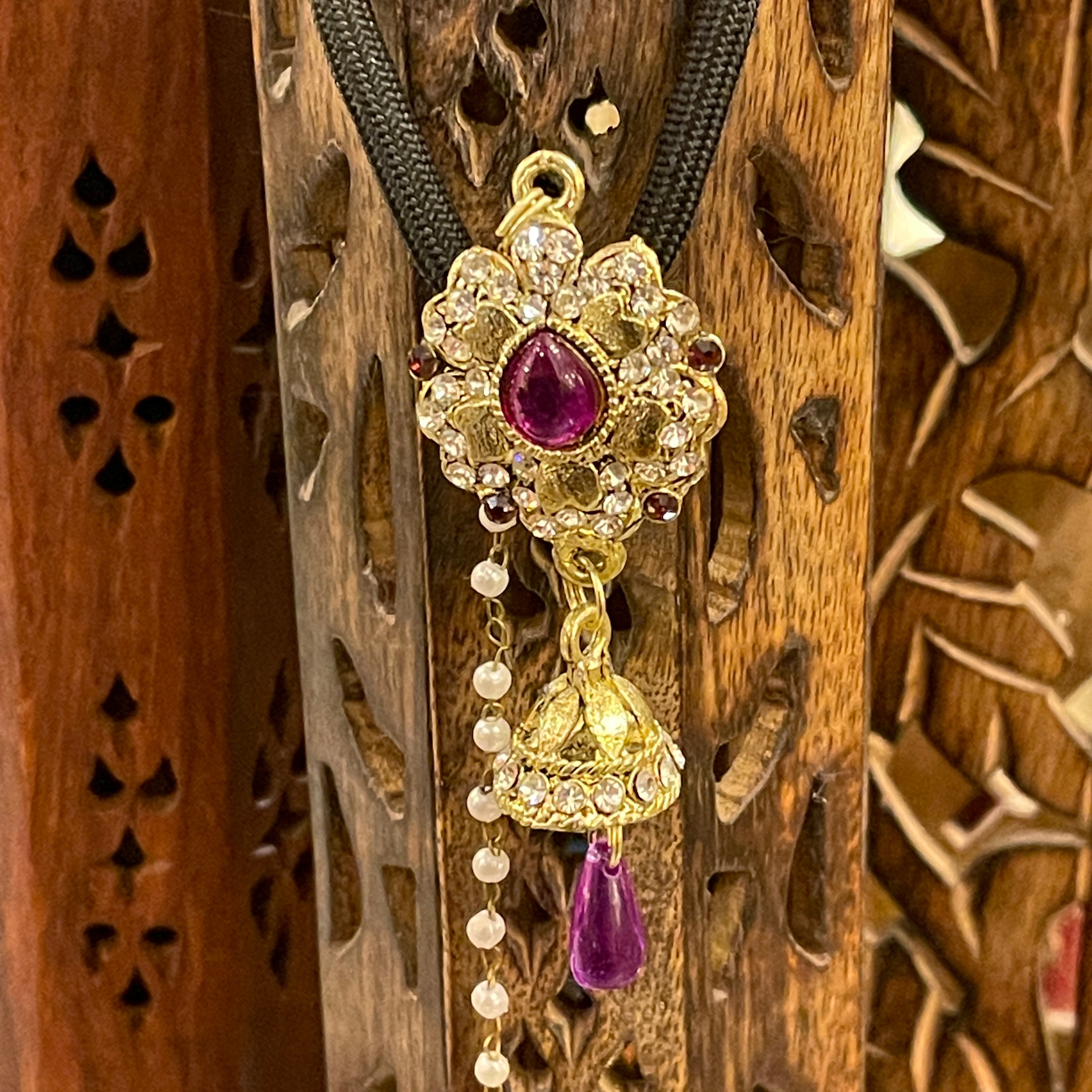 Kashmiri Earrings - 3 Colors - Vintage India NYC