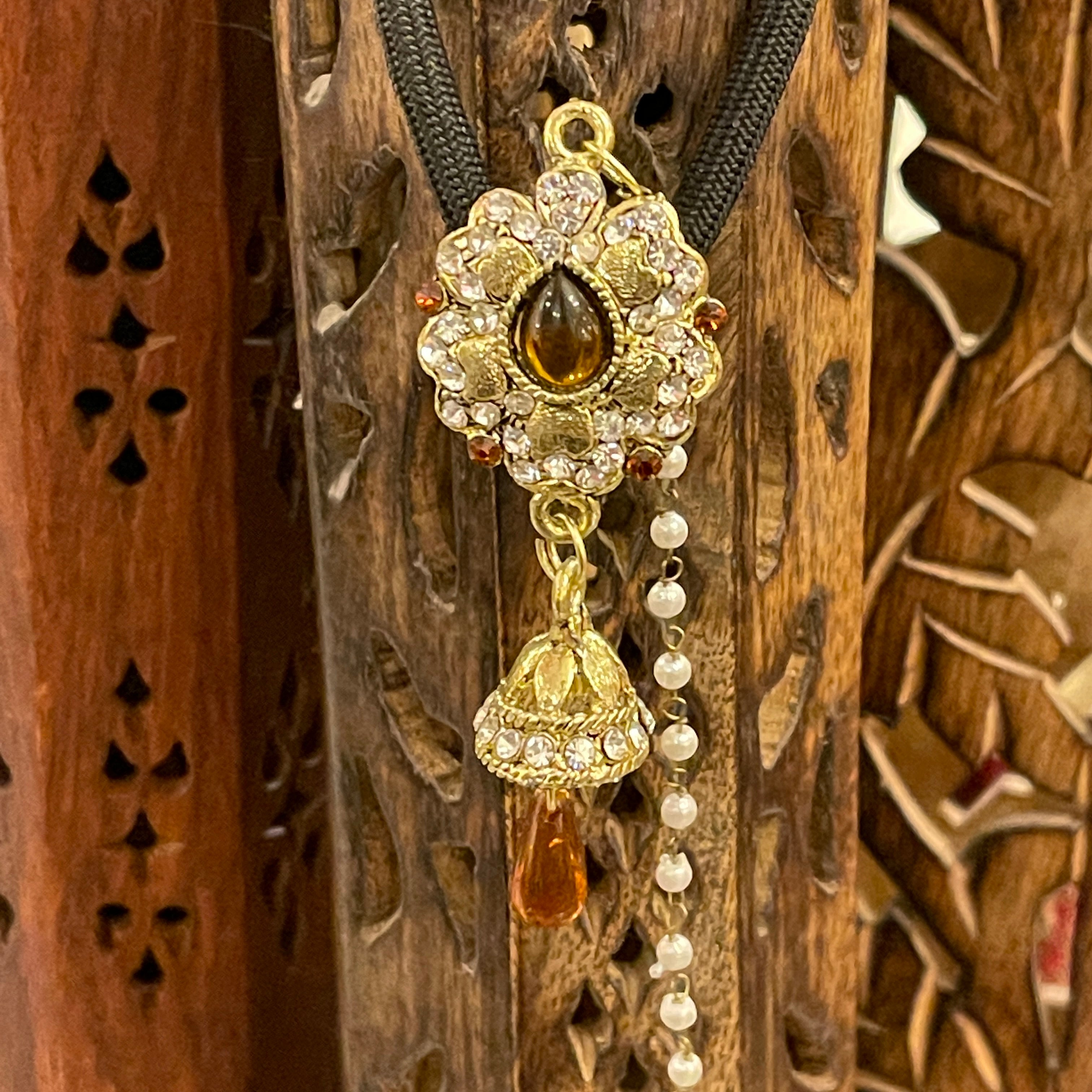 Kashmiri Earrings - 3 Colors - Vintage India NYC