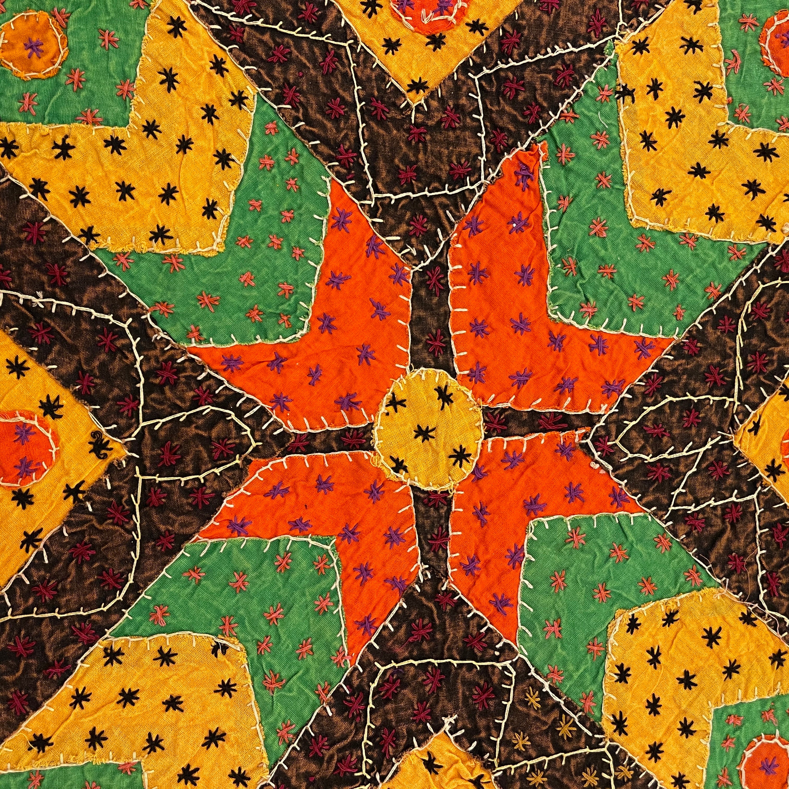 Applique Pillow covers - 6 Styles - Vintage India NYC
