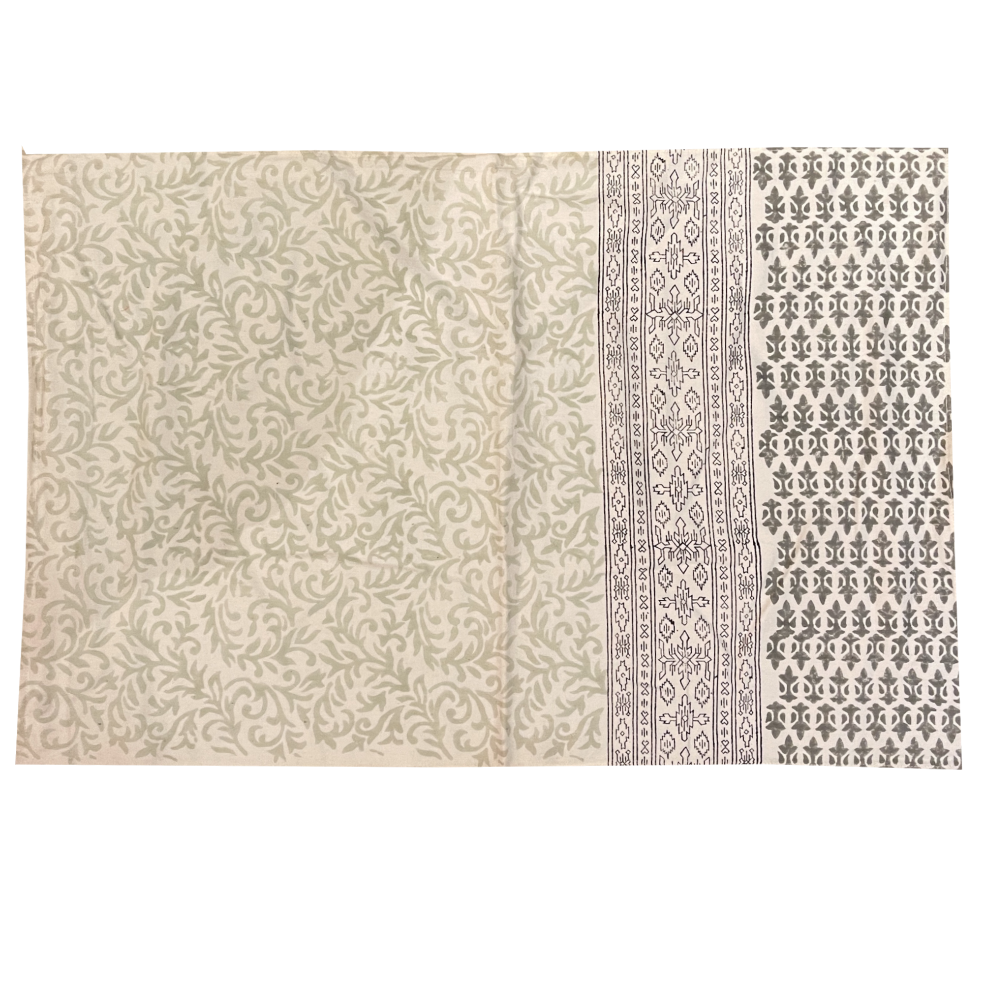 Single Block Prints Pillow Covers - 3 Styles - Vintage India NYC