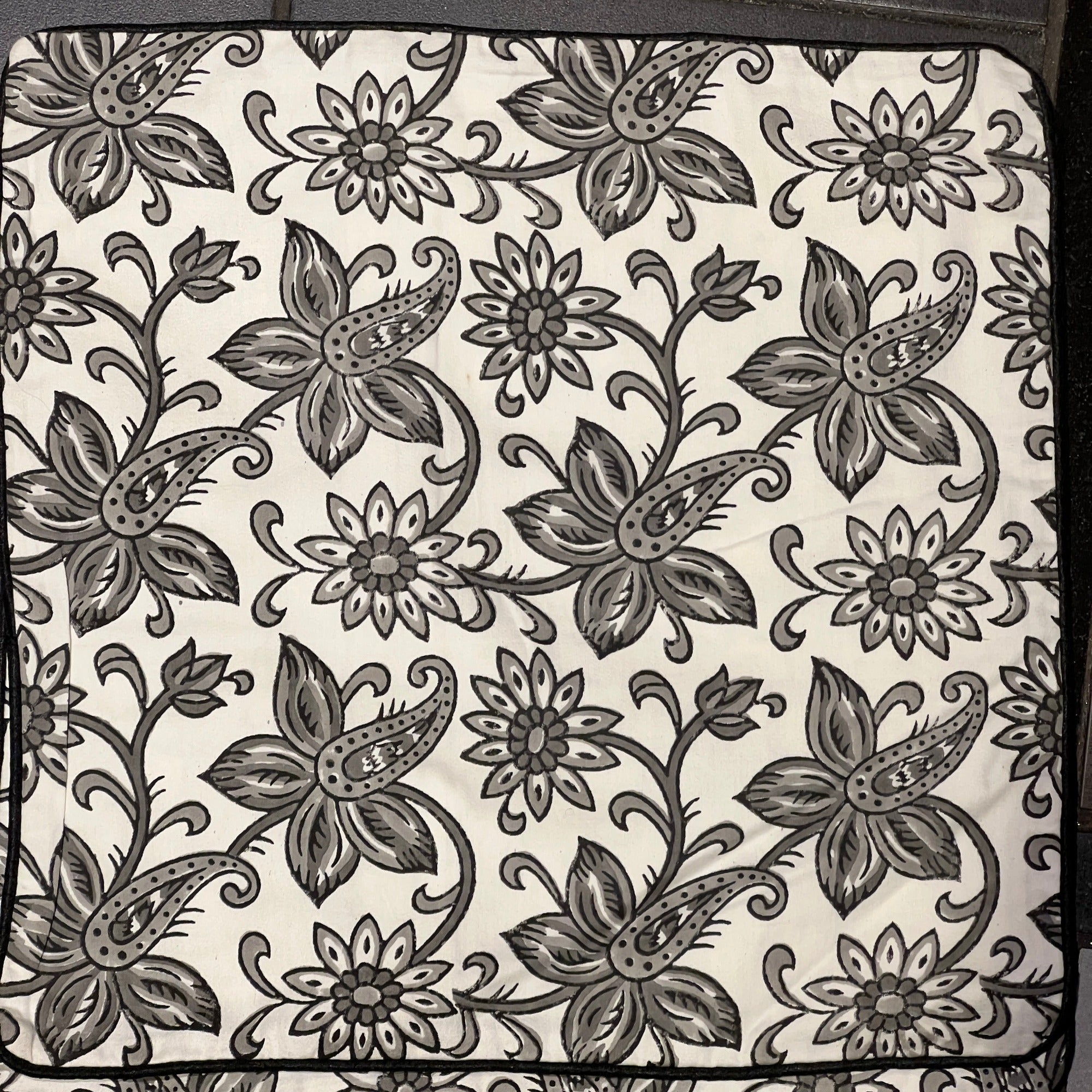JM Cotton Blockprint Pillow Covers-7 Prints - Vintage India NYC