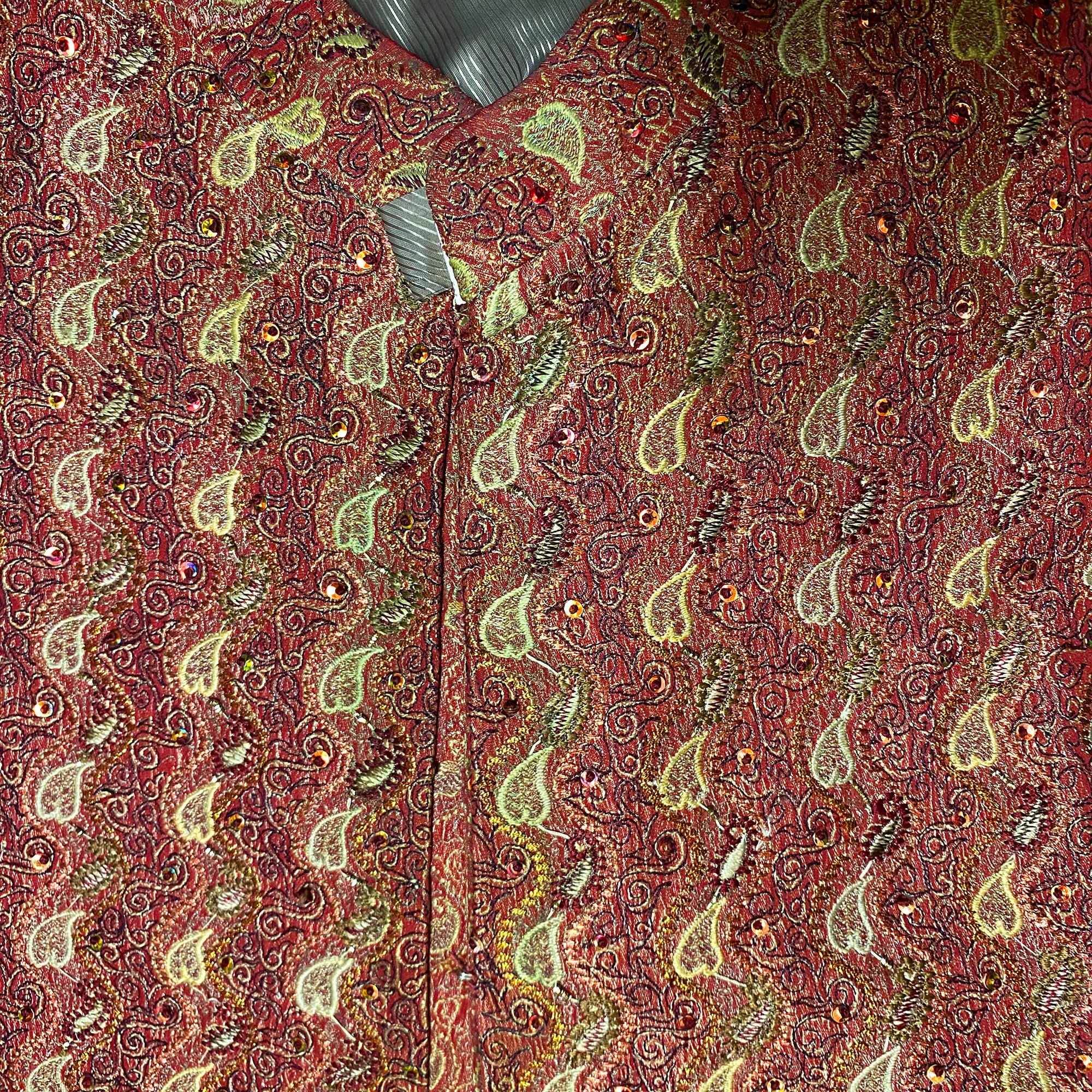 Vintage Light Maroon Sherwani - Vintage India NYC