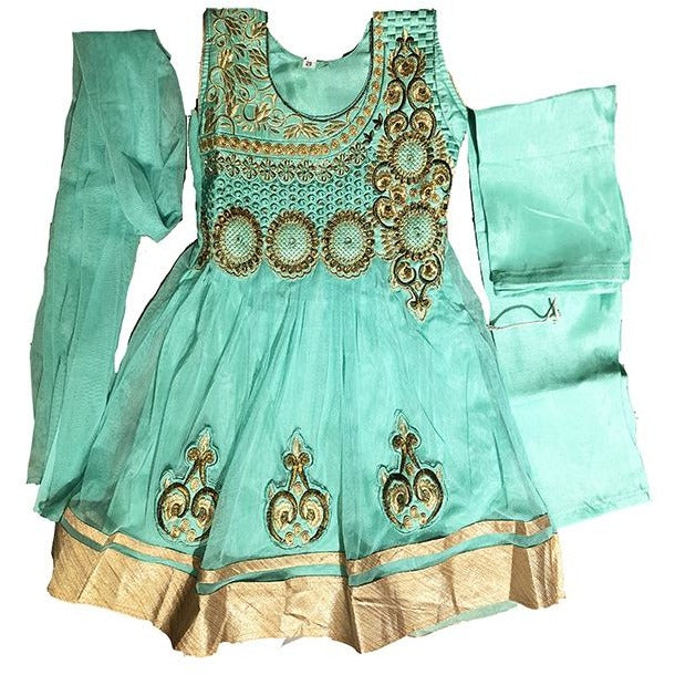 MJ Girls Anarkali Set - Vintage India NYC