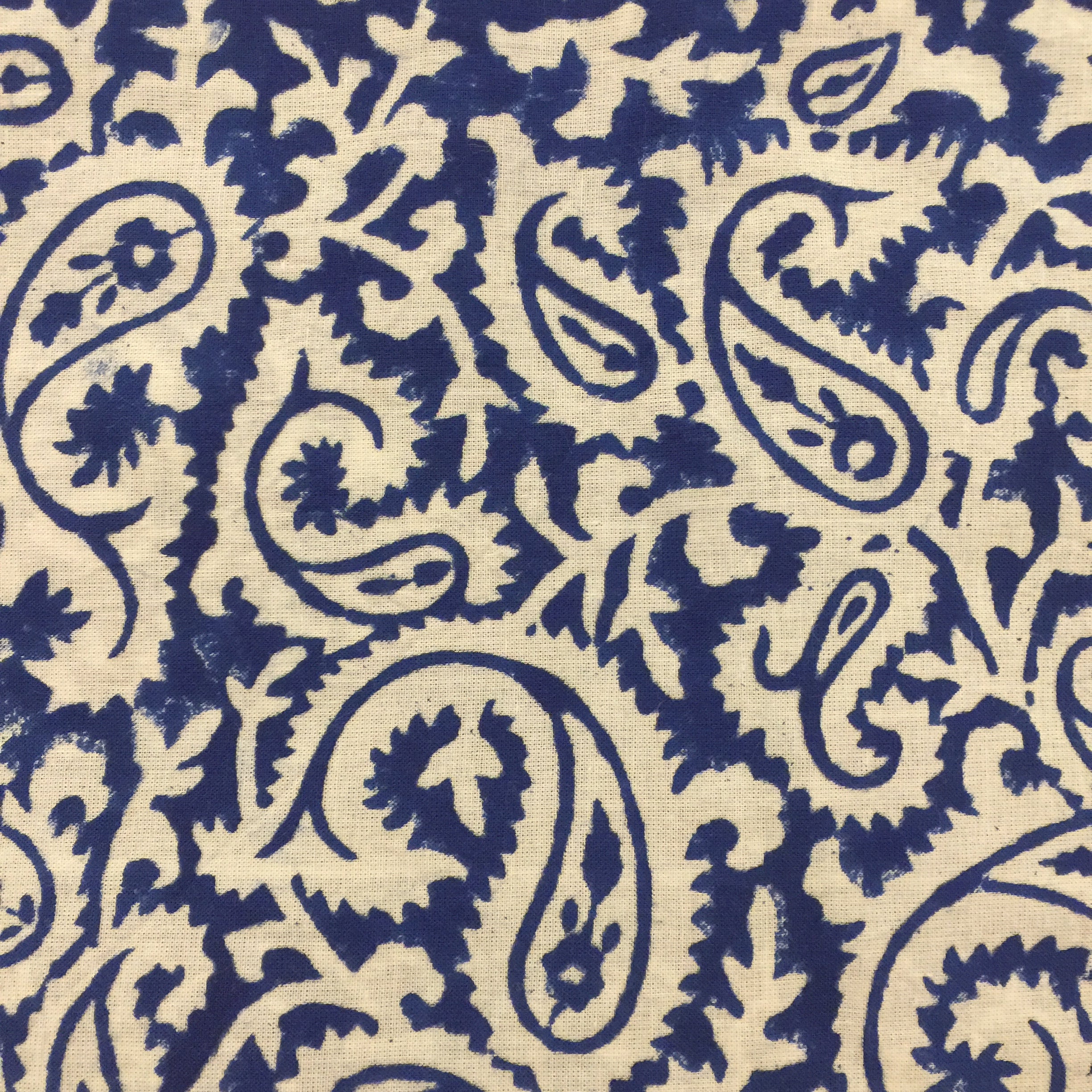 SC Reversible Blockprint Duvet Covers - Indigo - Vintage India NYC