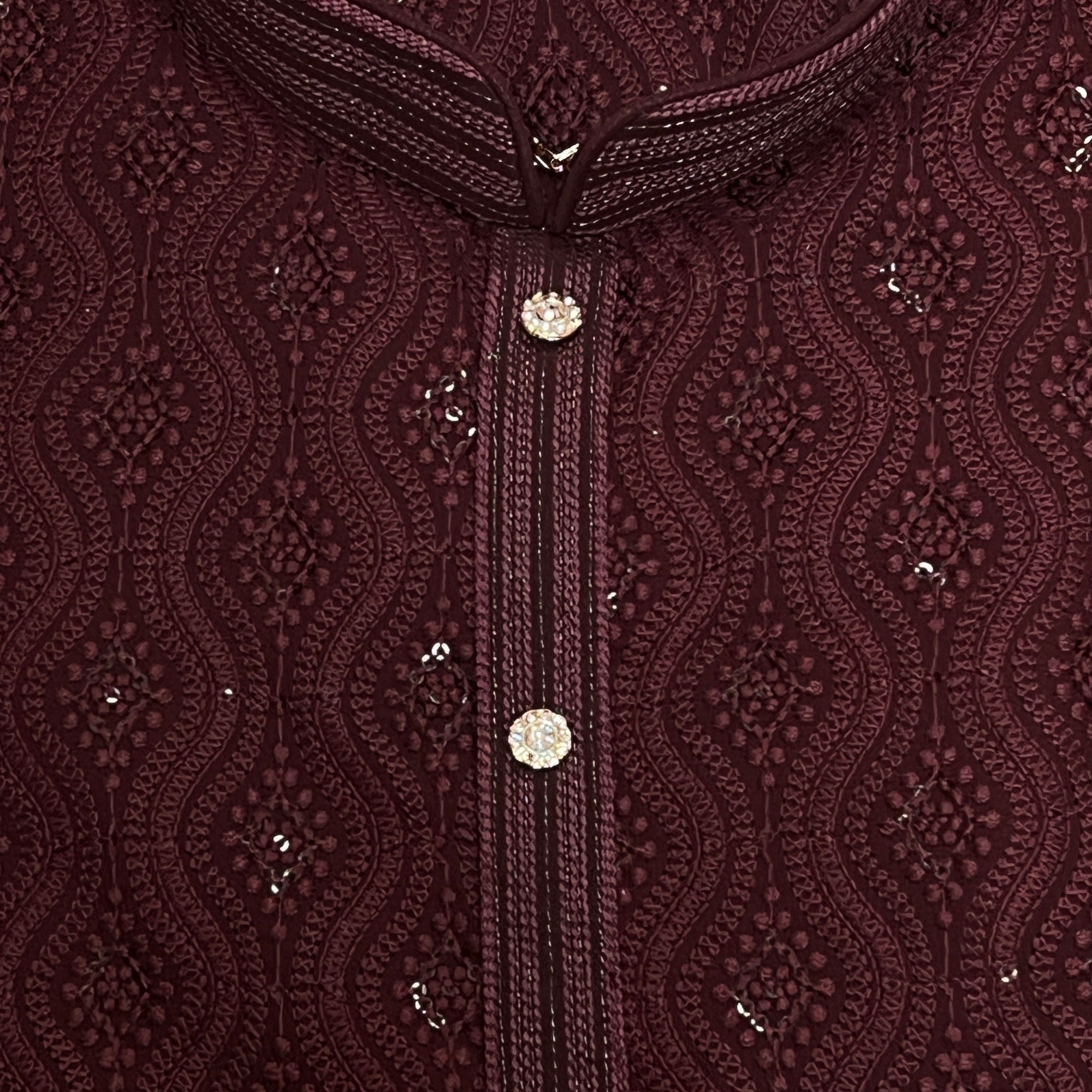 OG Sequin Lucknowi Kurta-3 colors - Vintage India NYC