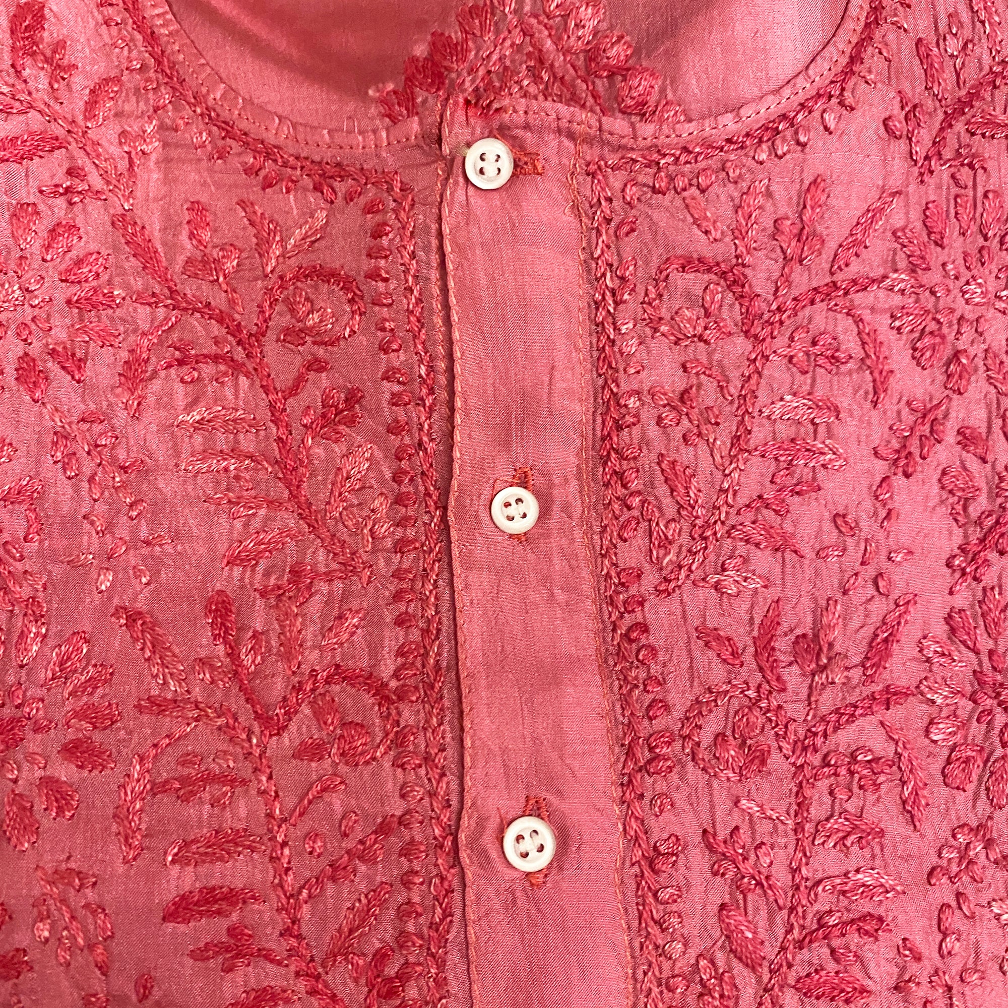 Short Silk Tops-2 Colors - Vintage India NYC