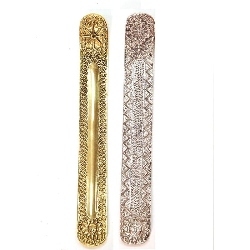 Rx Metal sun Incense Burner - Vintage India NYC