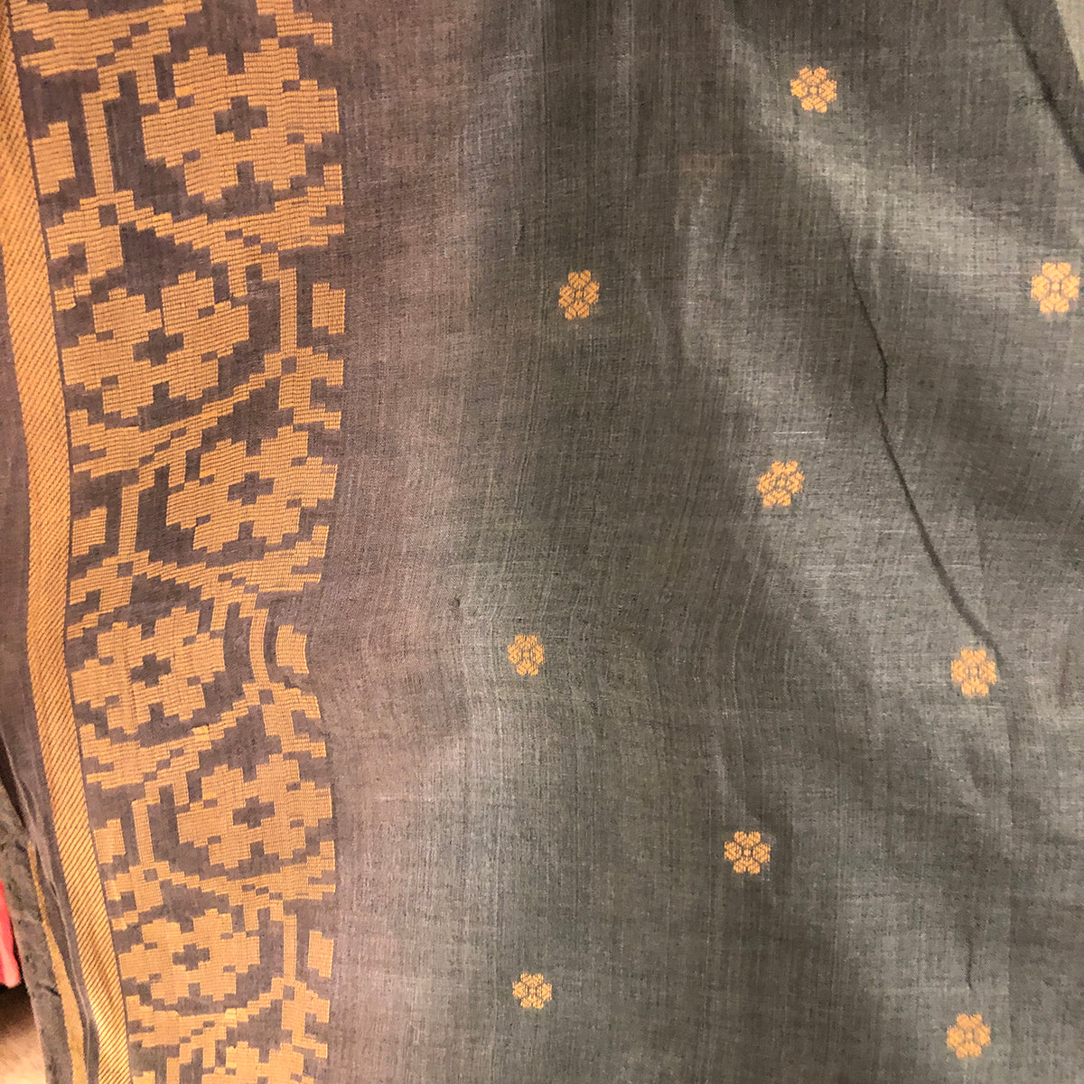 VM Tussar Silk Saree 11 - Vintage India NYC