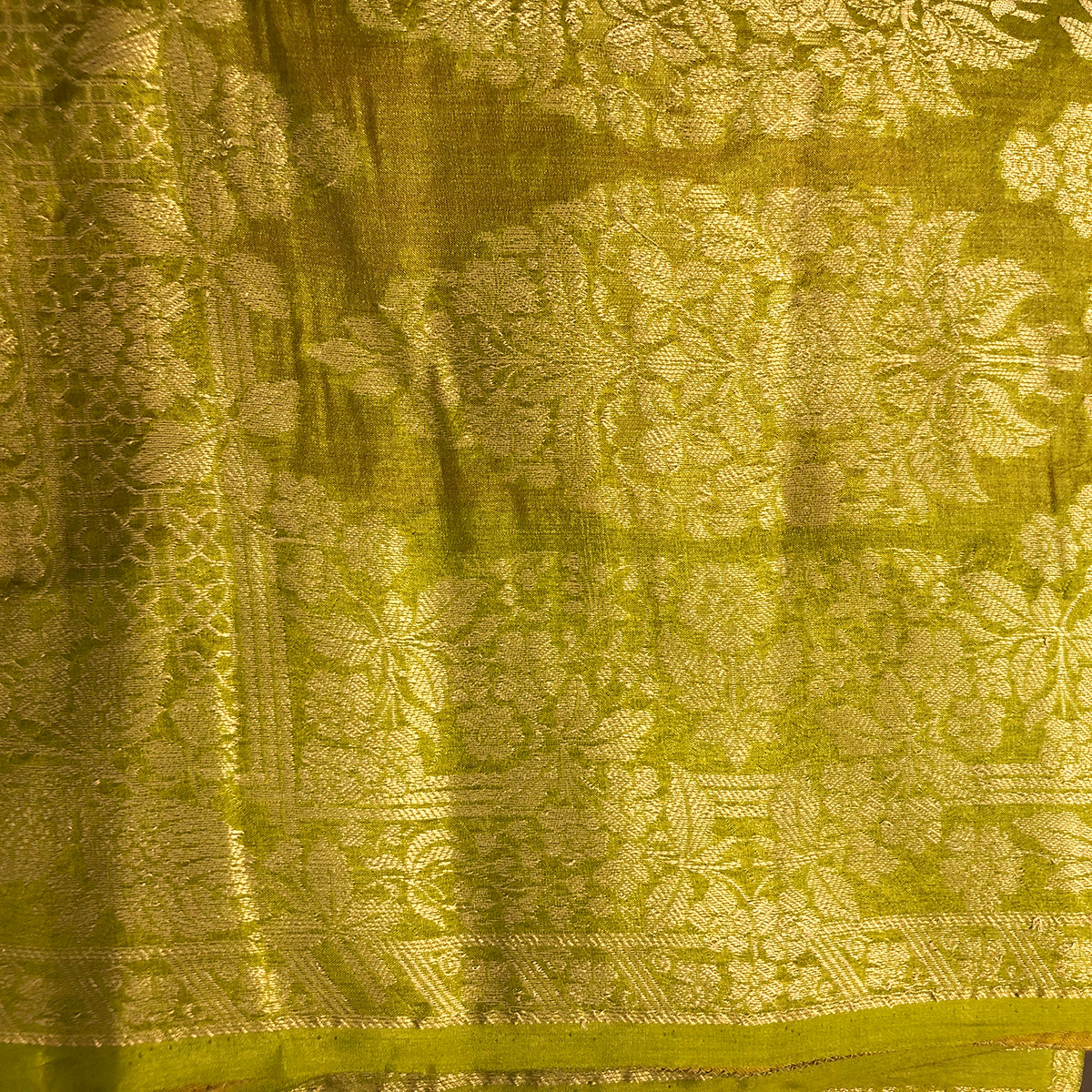 VM Tussar Silk Saree 4 - Vintage India NYC