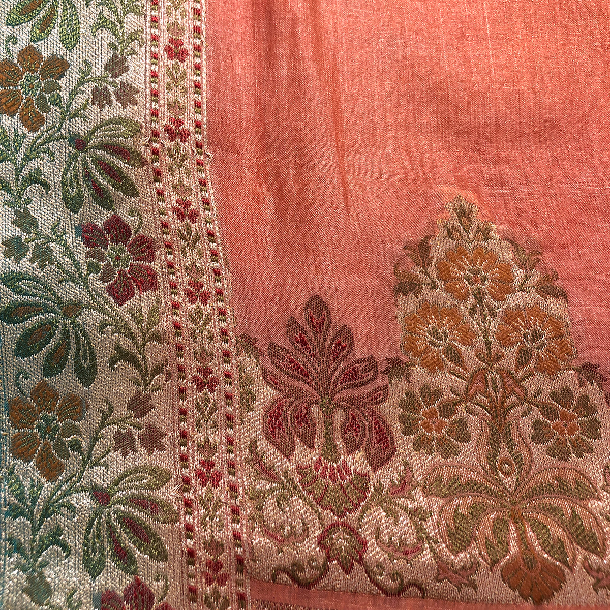 VM Tussar Silk Saree 5 - Vintage India NYC
