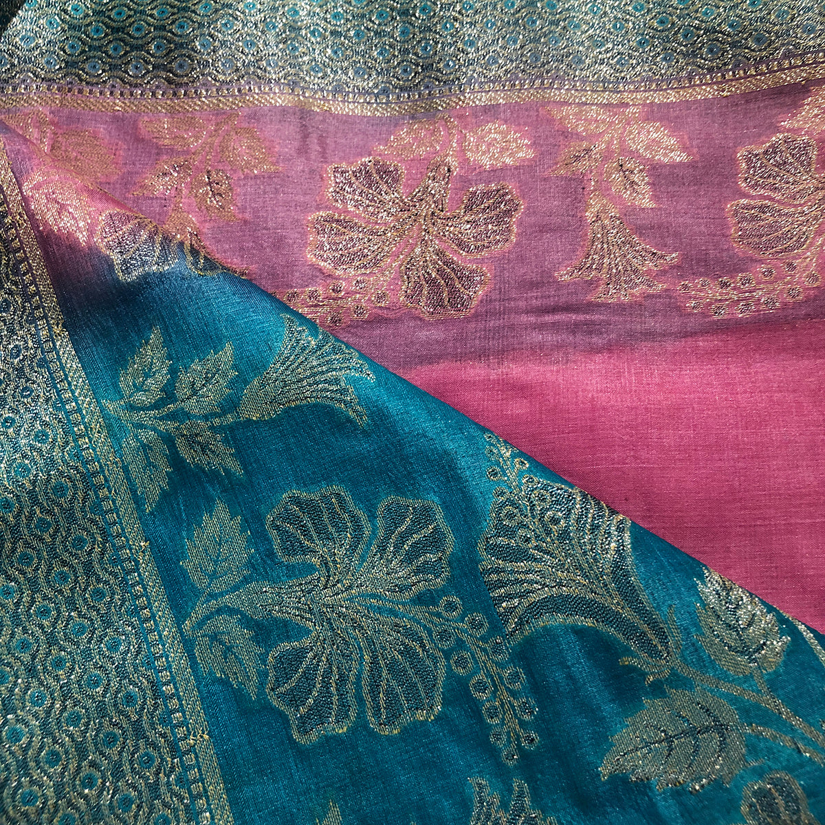 VM Tussar Silk Saree 8 - Vintage India NYC