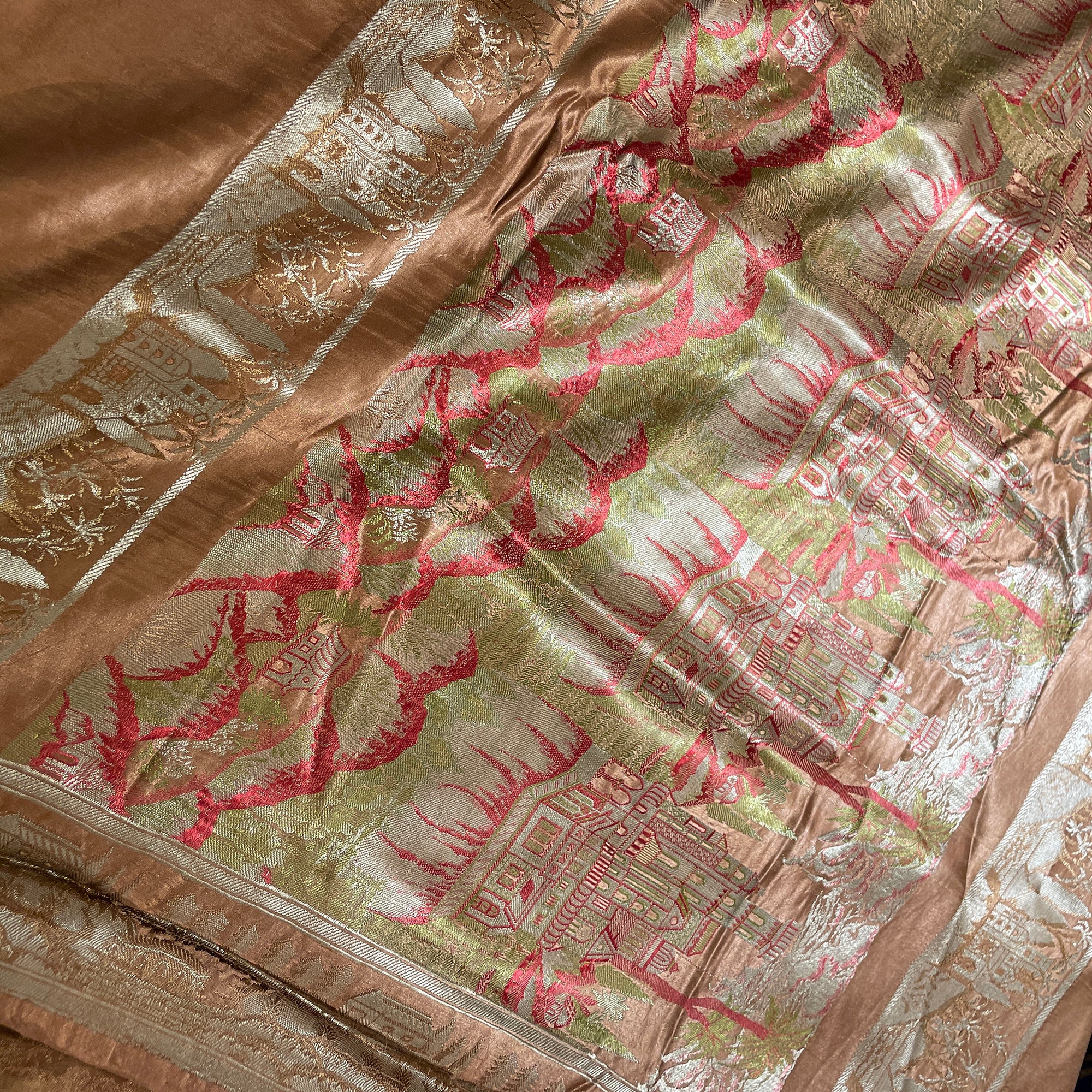 Vintage Banarasi Saree 606 - Vintage India NYC
