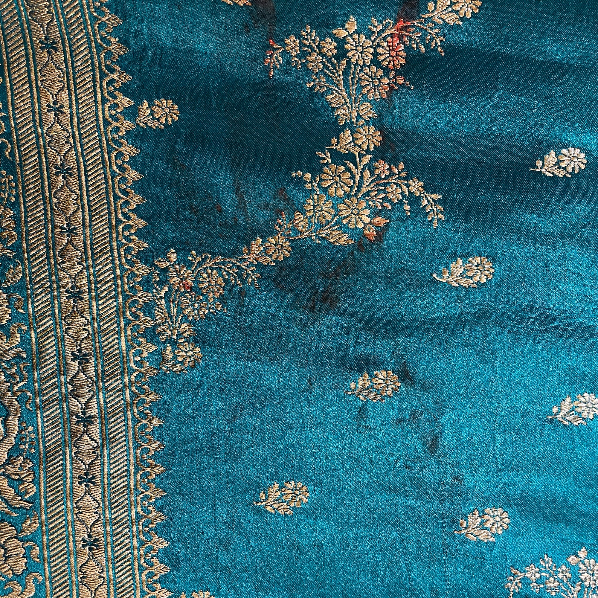 Vintage Banarasi Saree 615 - Vintage India NYC