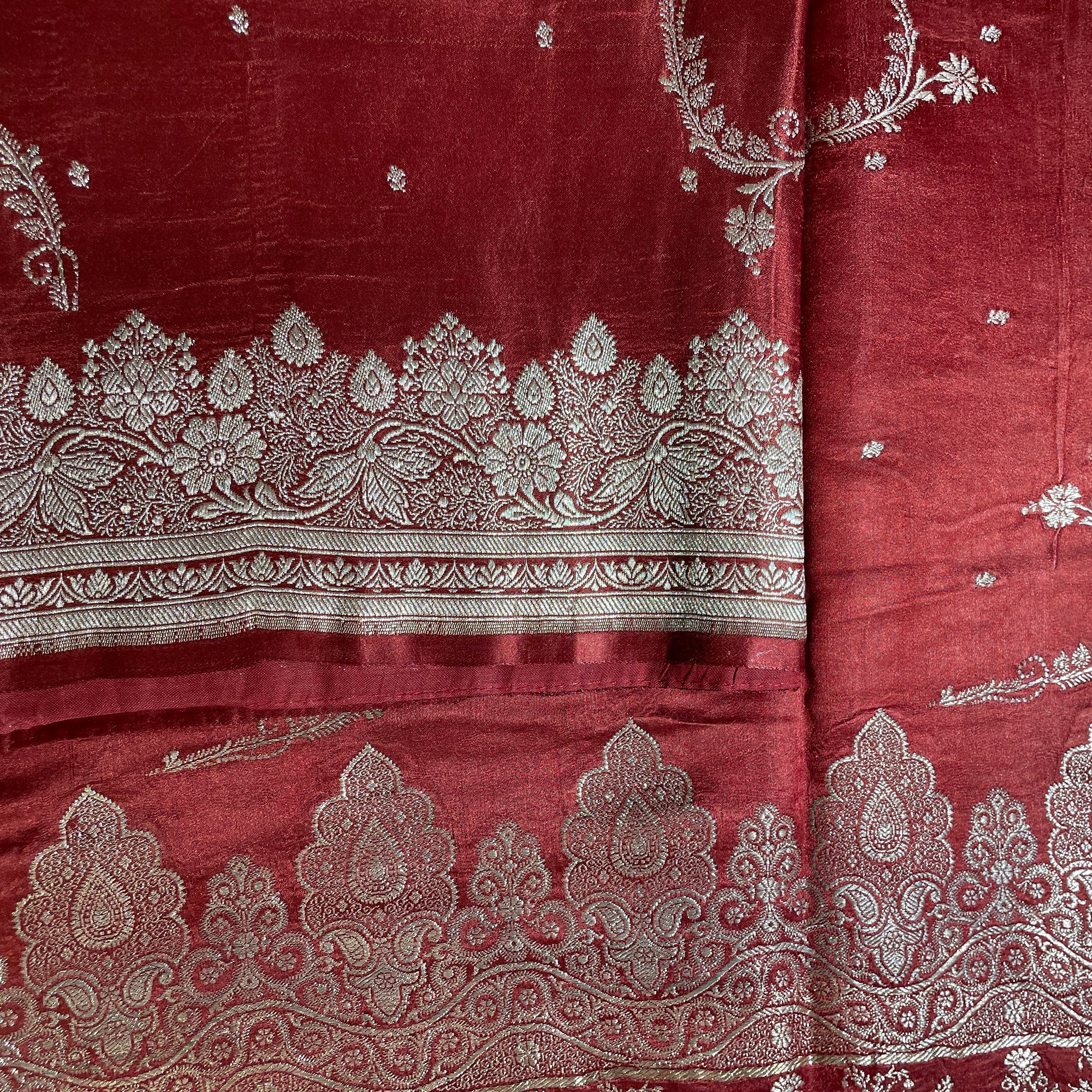 Vintage Banarasi Saree 617 - Vintage India NYC