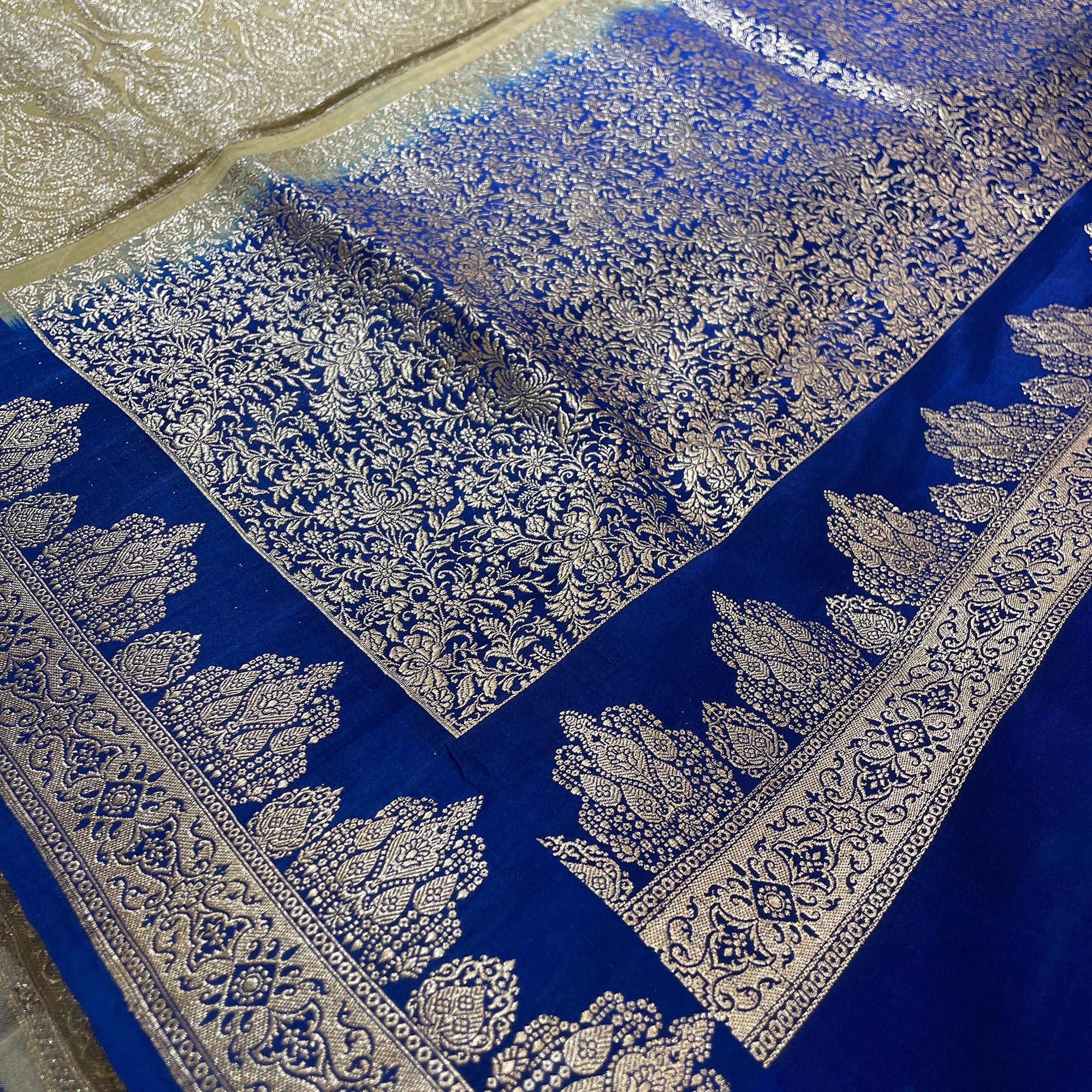 Vintage Banarasi Saree 619 - Vintage India NYC